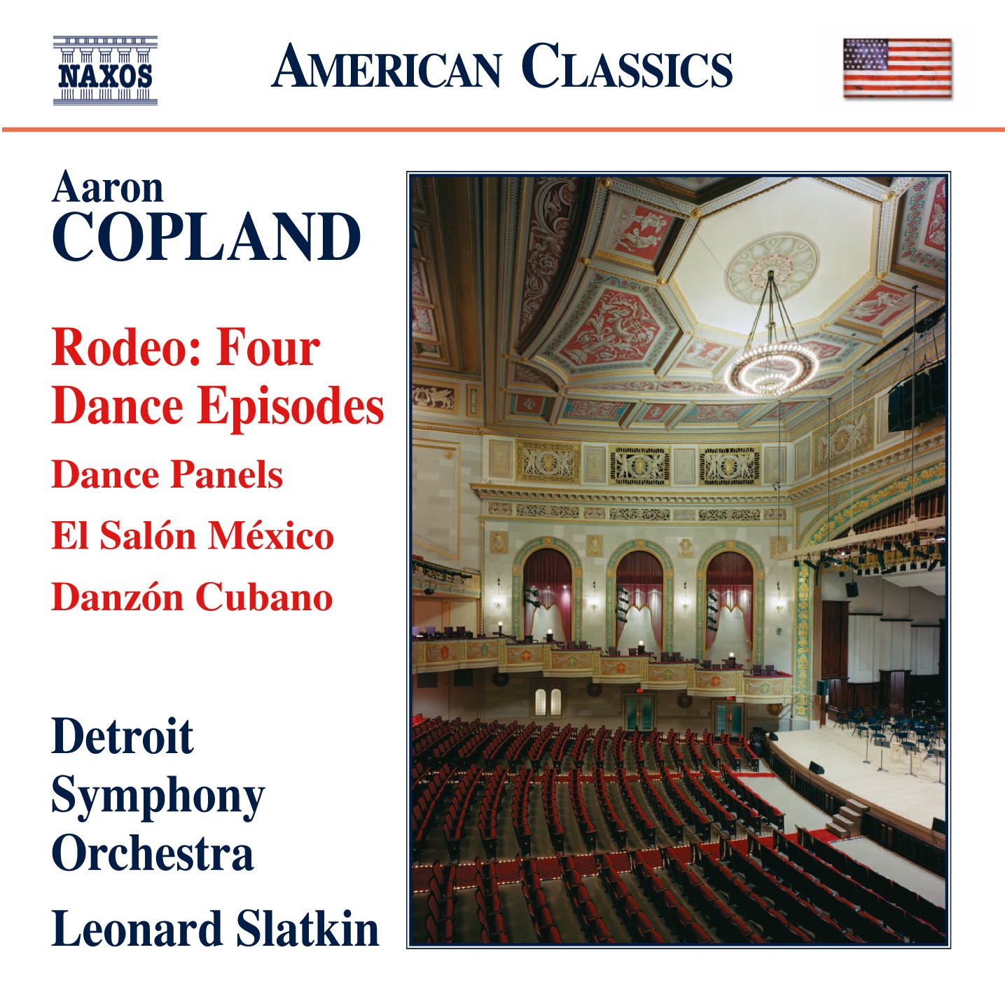 Copland: Rodeo, Dance Panels, El salón México & Danzón cubano album cover