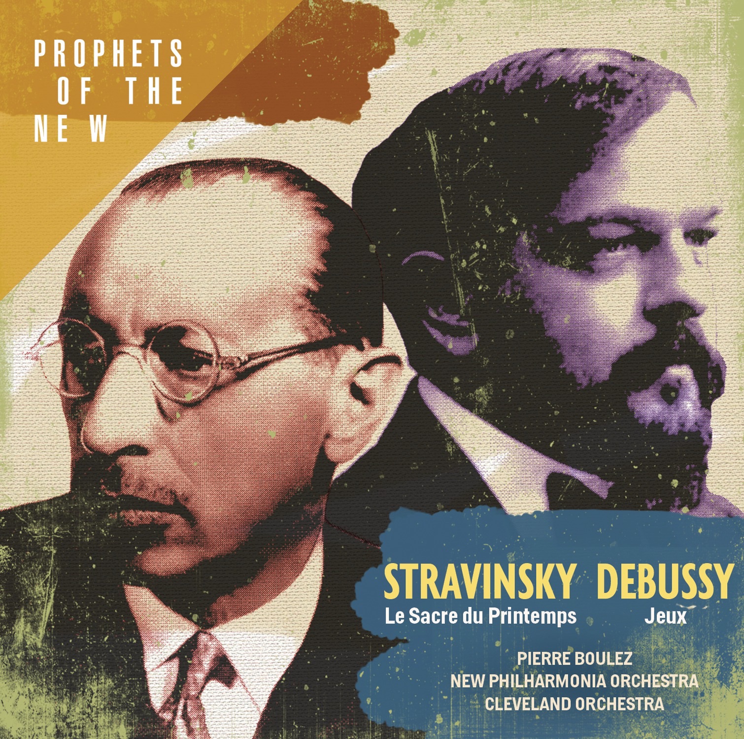 Stravinsky: Le sacre du printemps (The Rite of Spring) - Debussy: Jeux album cover