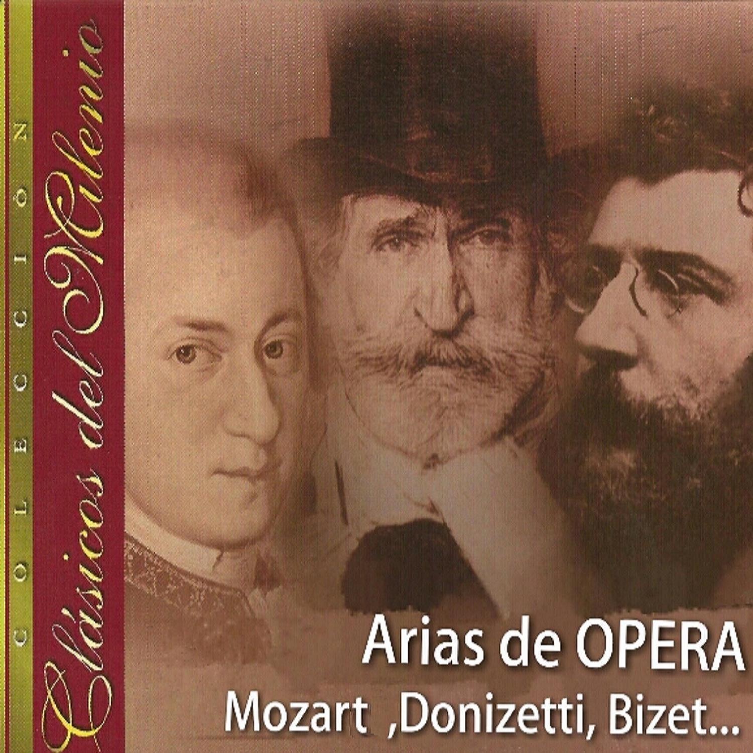 Clásicos del Milenio, Arias de Opera, Mozart, Donizetti, Bizet... album cover