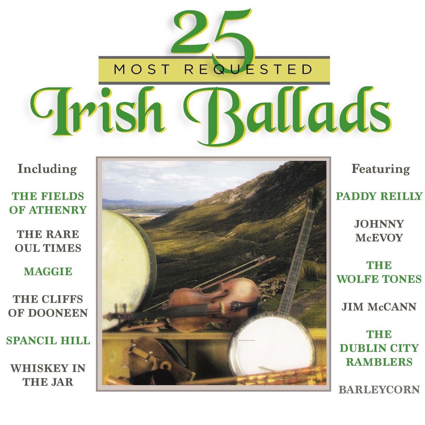 25 Most Requested Irish Ballads album cover