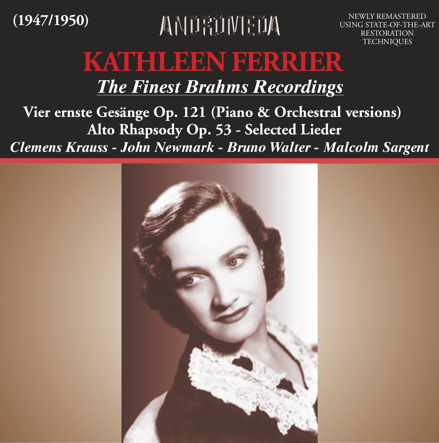 The Finest Brahms Recordings (Remastered) album cover