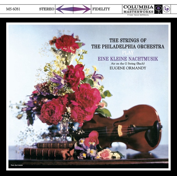 The Strings of The Philadelphia Orchestra Play Eine kleine Nachtmusik album cover