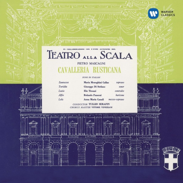 Mascagni: Cavalleria rusticana (1953 - Serafin) - Callas Remastered album cover