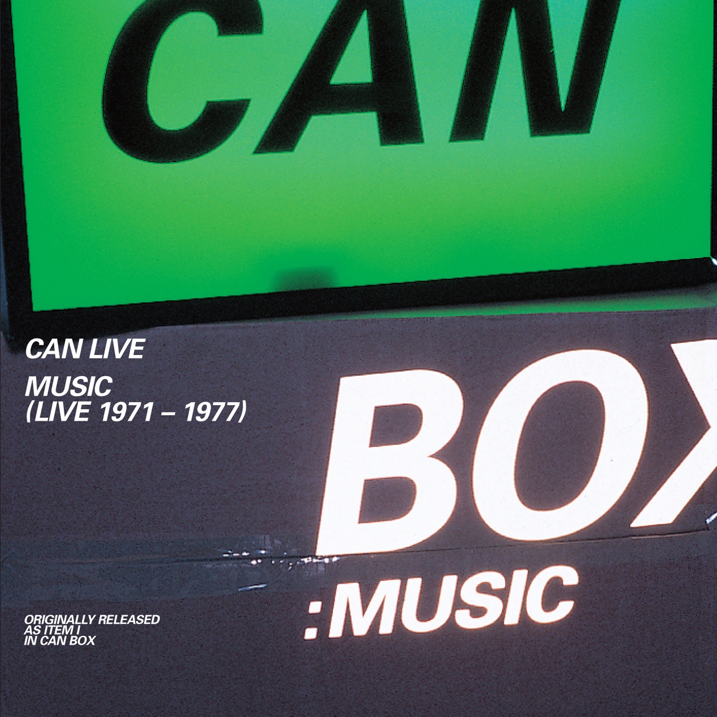 Live 1971-1977 album cover