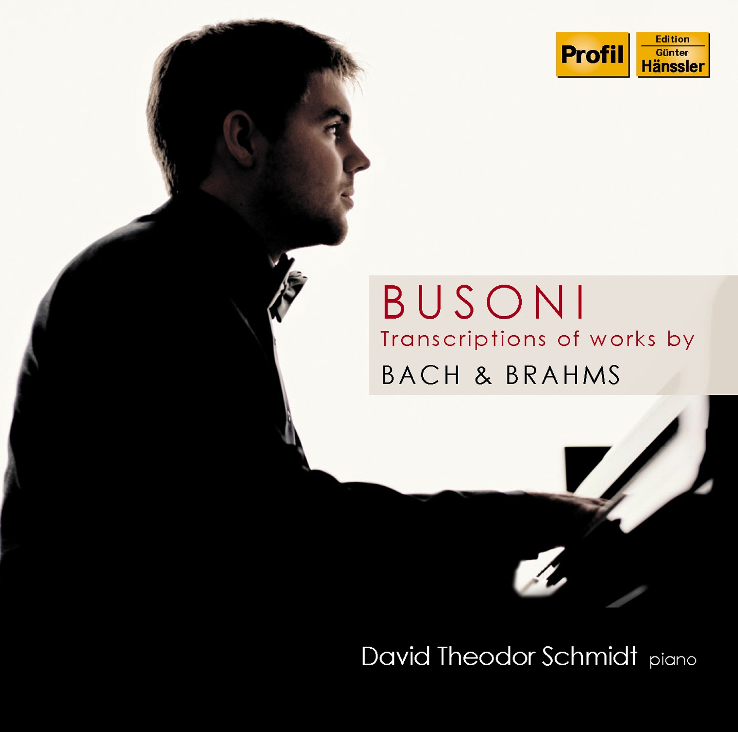 Busoni: Transcriptions of Works by Bach & Brahms album cover