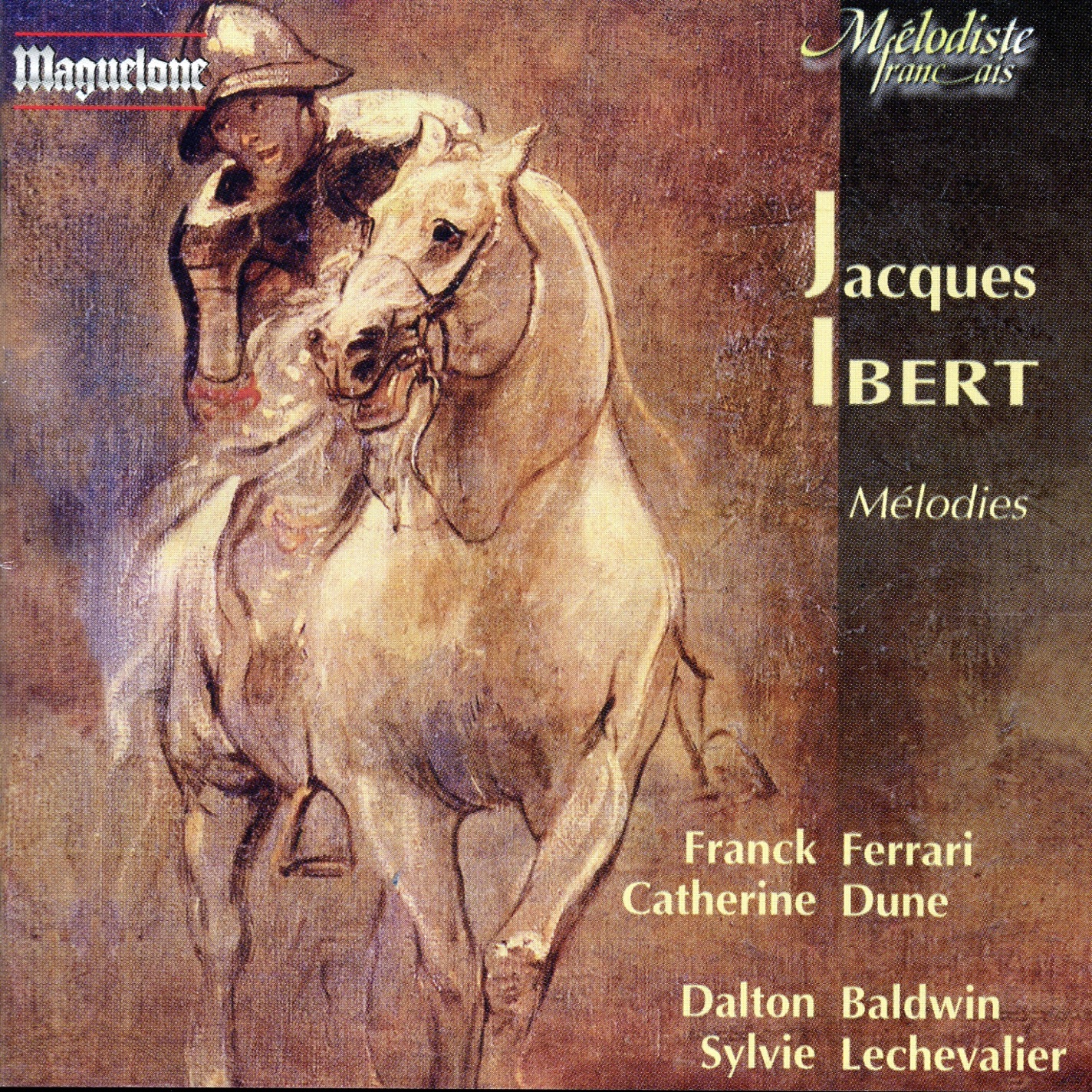 Ibert: Mélodies album cover