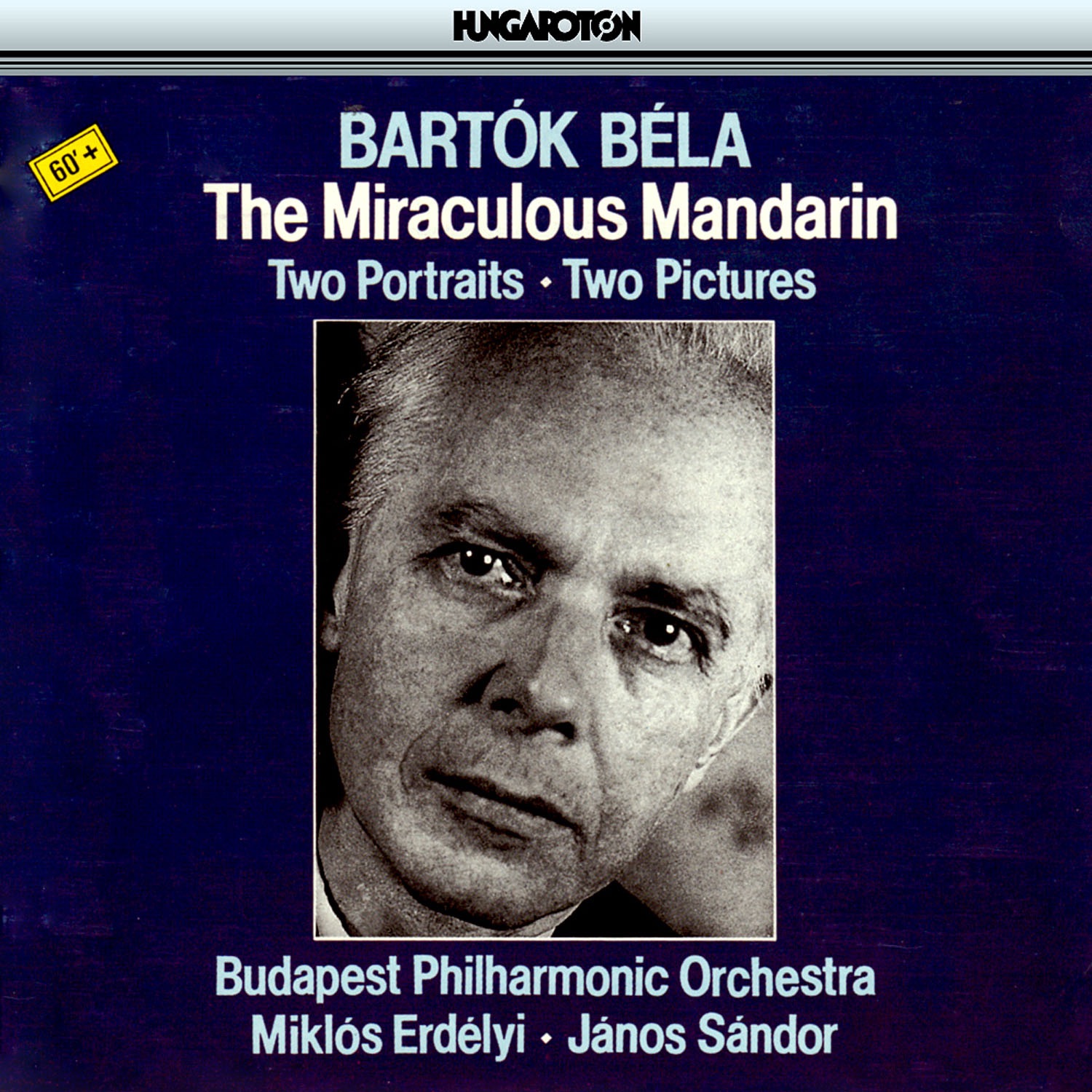 Bartók: The Miraculous Mandarin, Two Portraits & Two Pictures (Hungaroton Classics) album cover