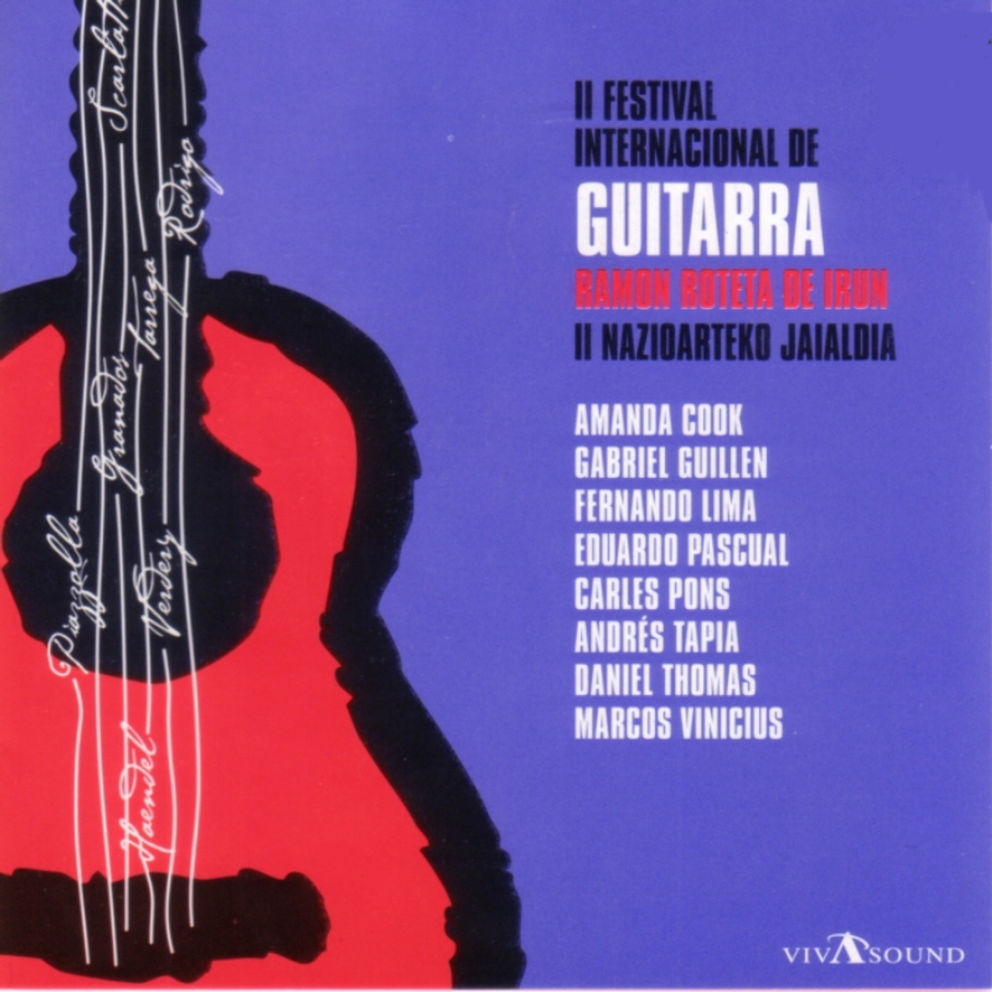 II Festival Internacional de Guitarra Ramón Roteta de Irún album cover