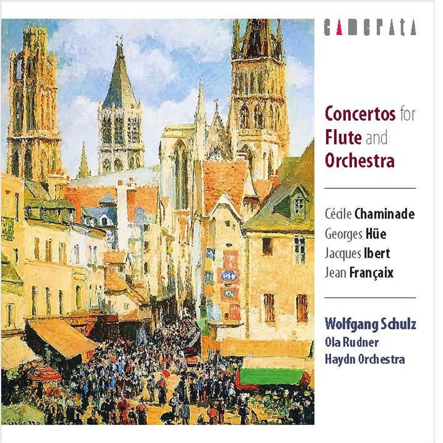 Concertos for Flute and Orchestra album cover