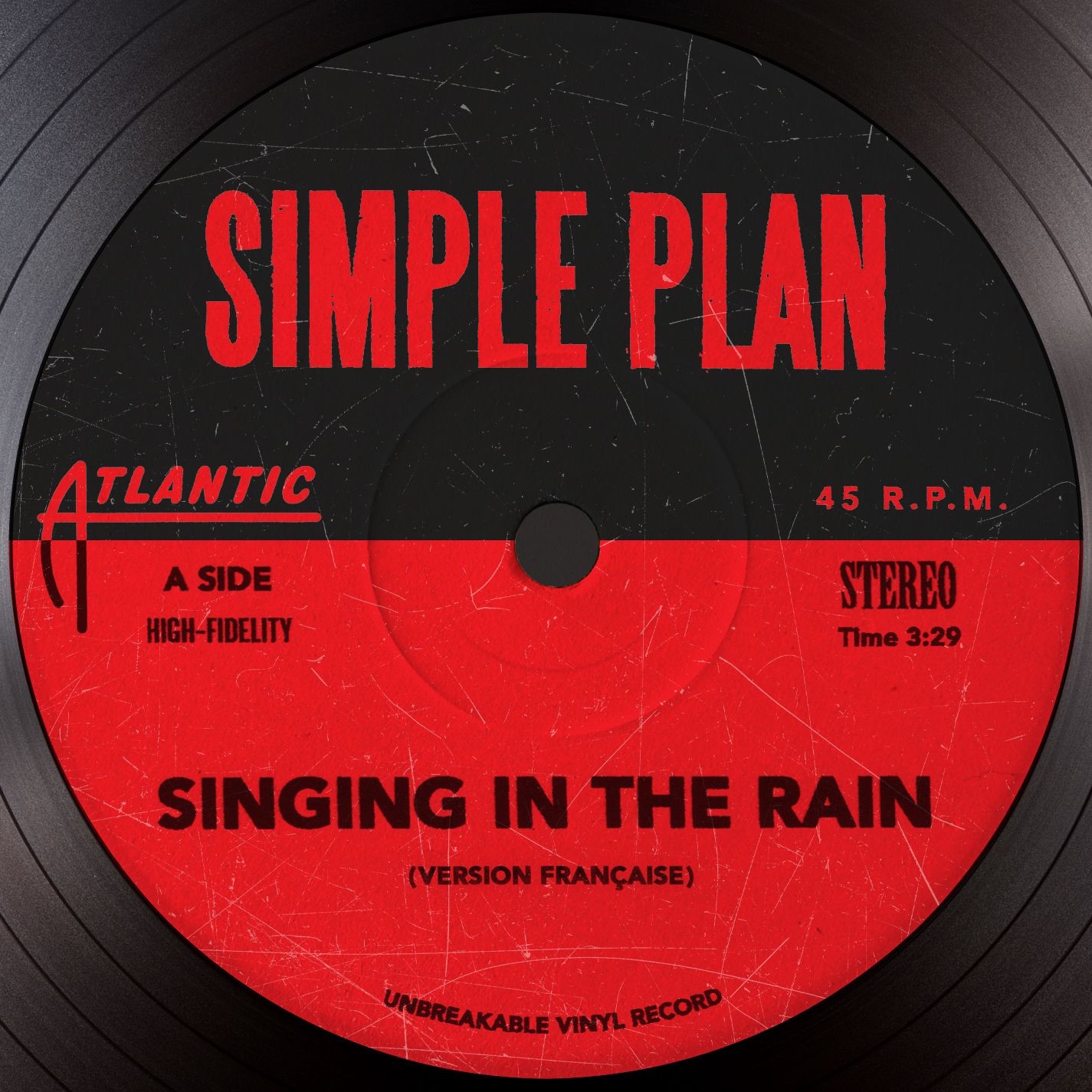 Singing In the Rain (Version Française) - Single album cover