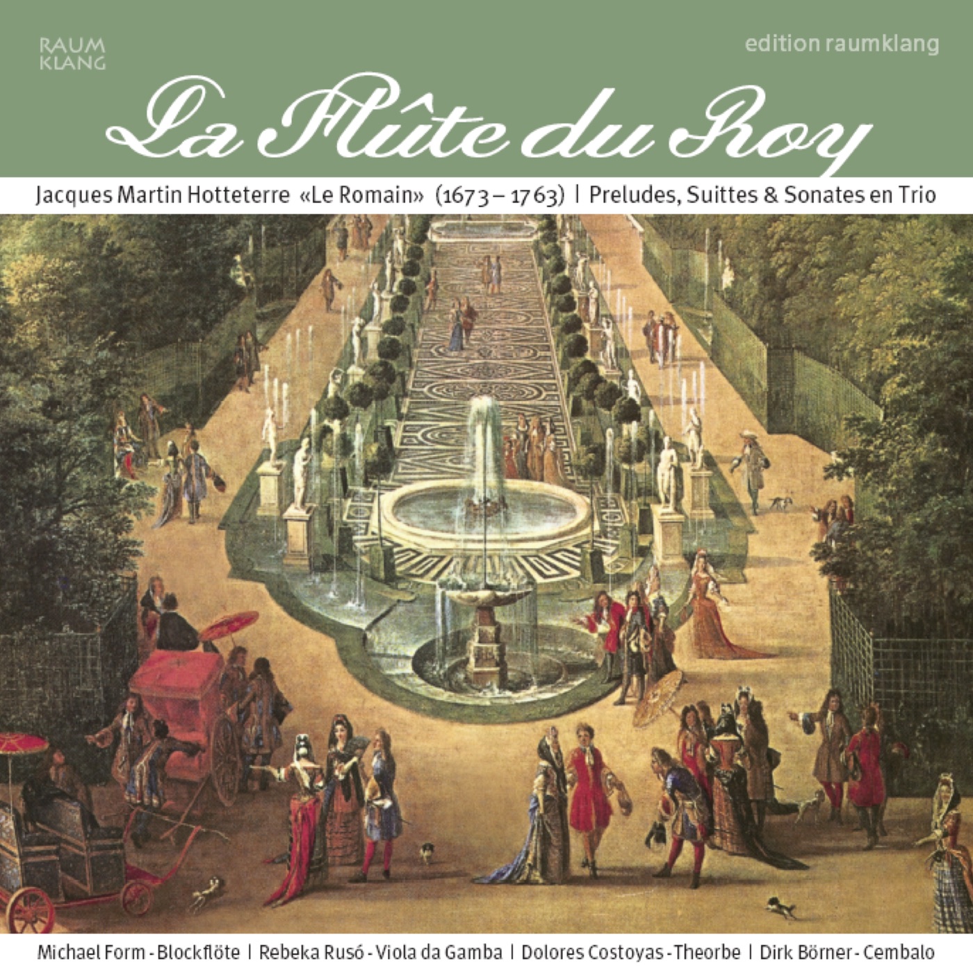 La Flûte du Roy - Preludes, Suittes & Sonates en Trio album cover