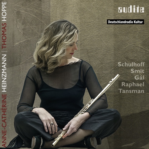 Works for Flute and Piano by Schulhoff, Smit, Gál, Raphael & Tansman album cover