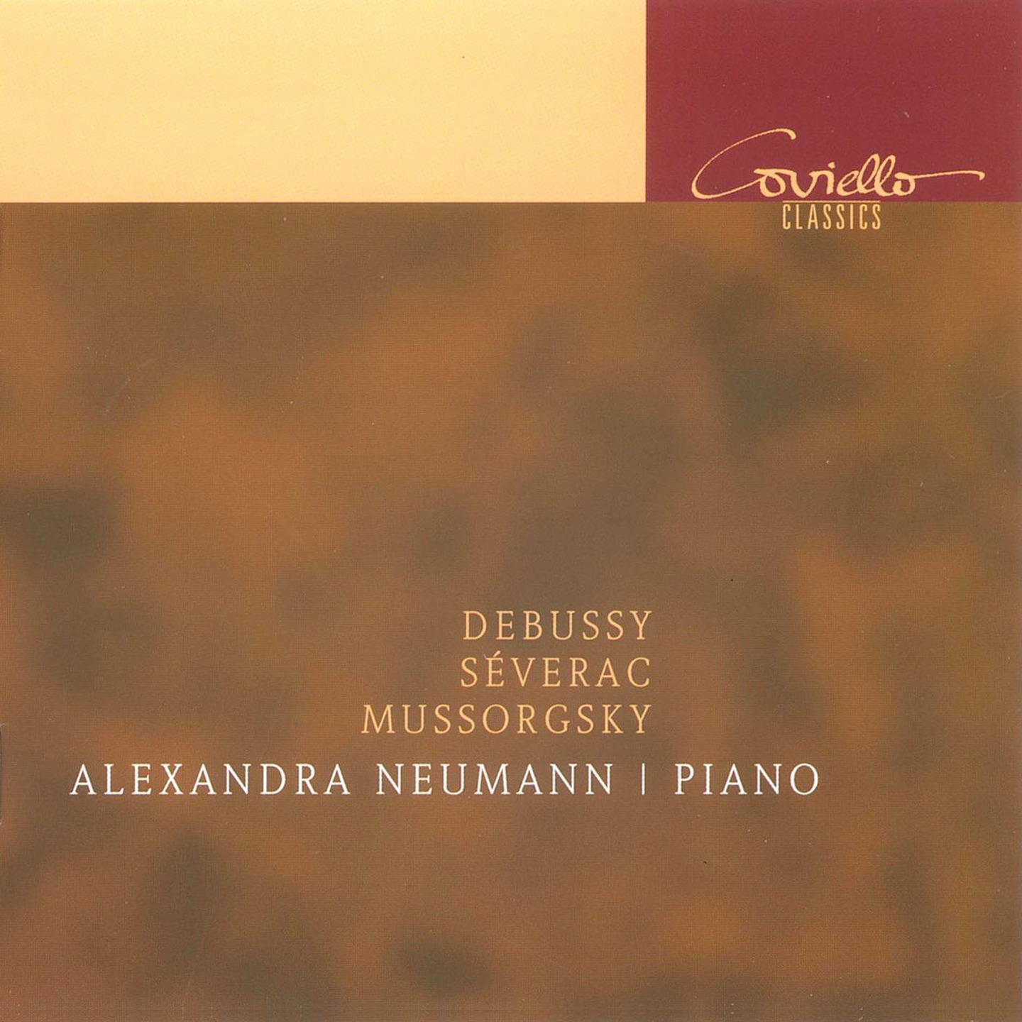 Debussy, Séverac, Mussorgsky album cover