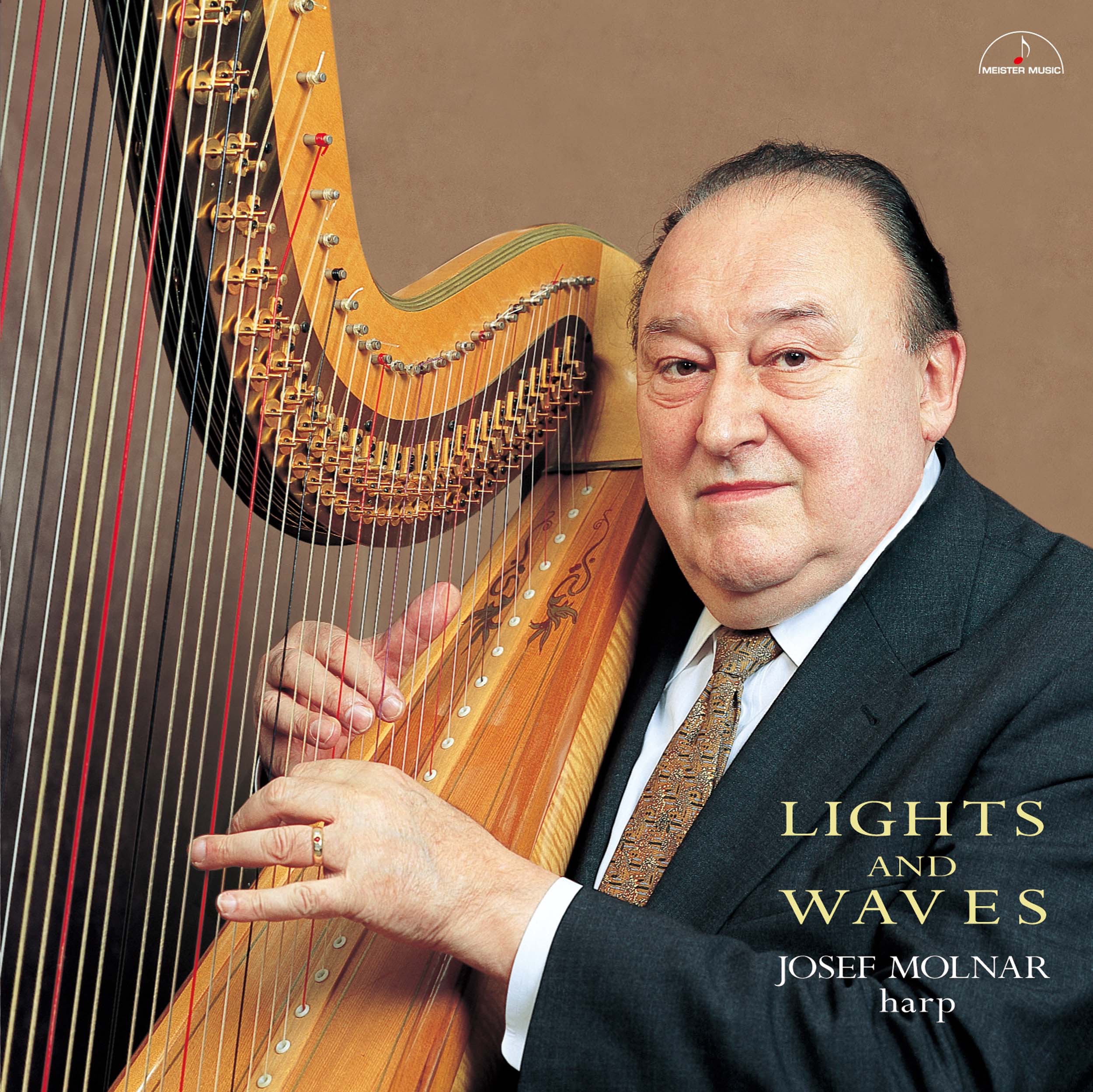 Lights and Waves ~The Art of Josef Molnar~ album cover