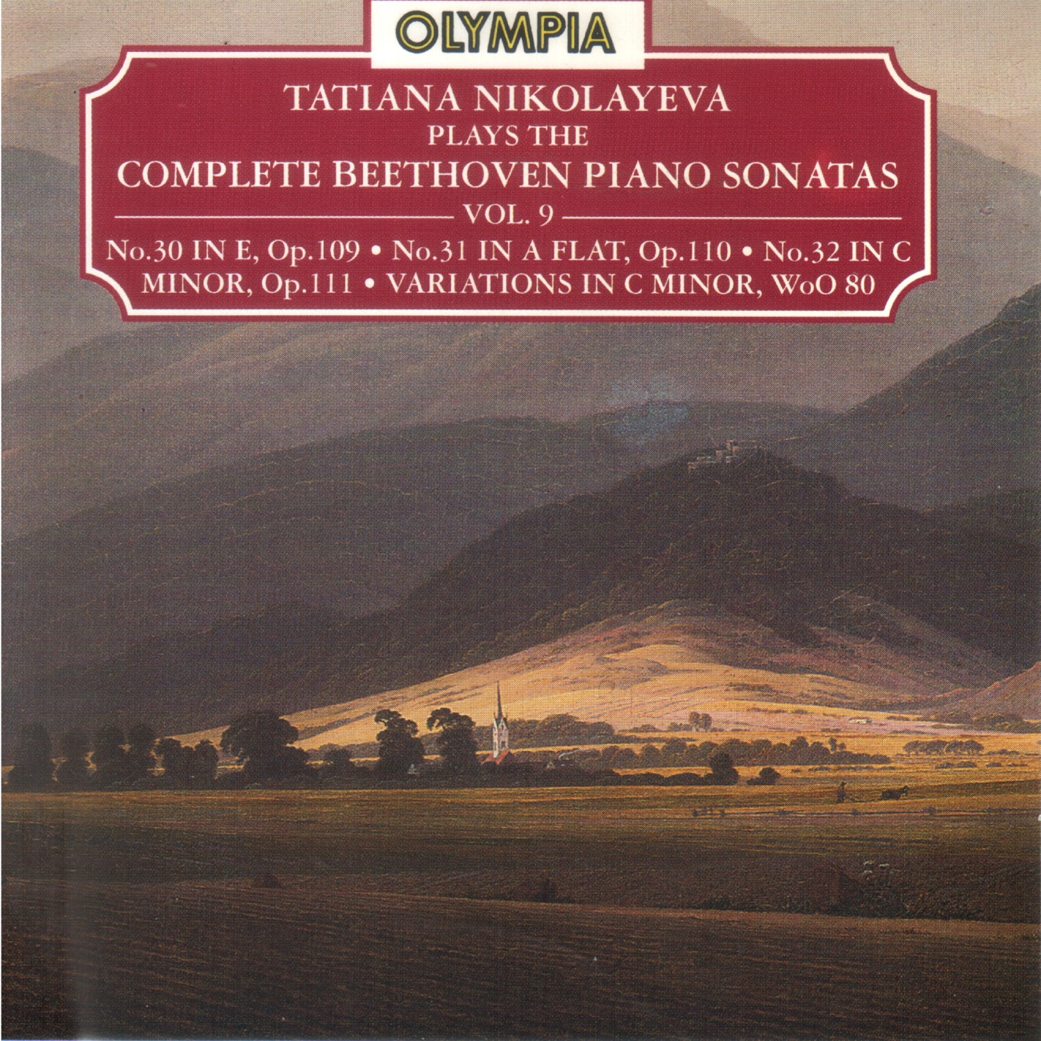 Beethoven: Piano Sonatas Nos. 30 - 32 album cover