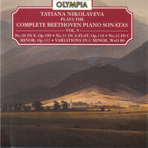 Beethoven: Piano Sonatas Nos. 30 - 32 album cover