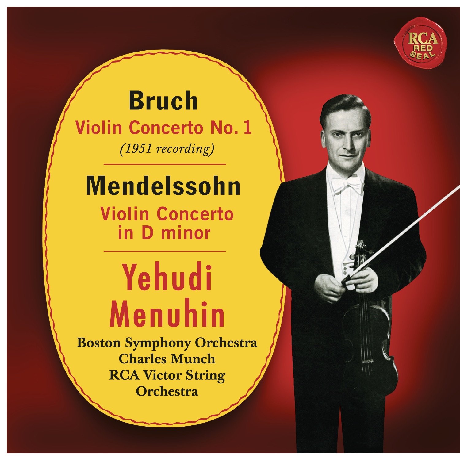 Bruch: Violin Concerto No. 1, Op. 26 - Mendelssohn: Violin Concerto in D Minor, MWV 03 album cover