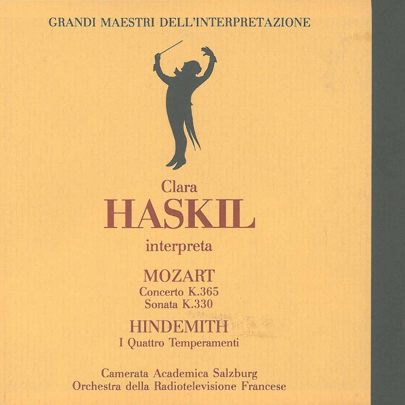 Grandi maestri dell'interpretazione: Clara Haskil, Vol. 3 album cover