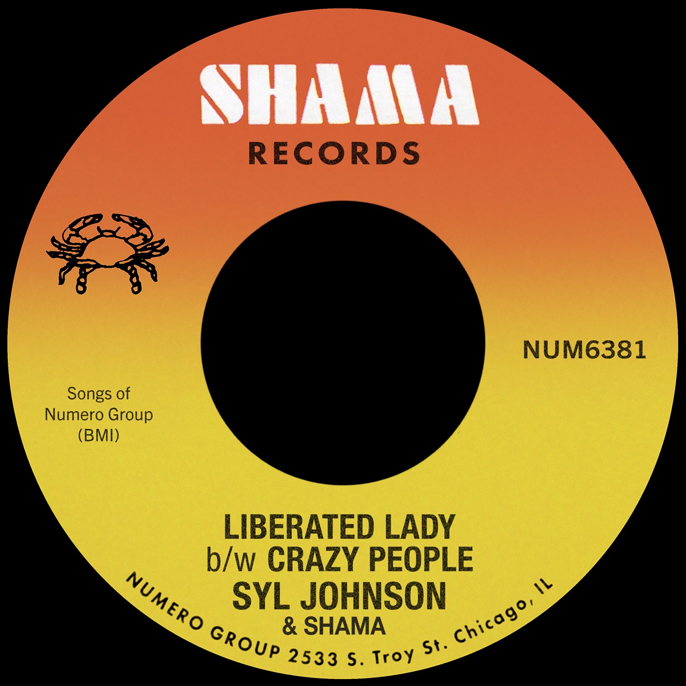 Liberated Lady b/w Crazy People - Single album cover