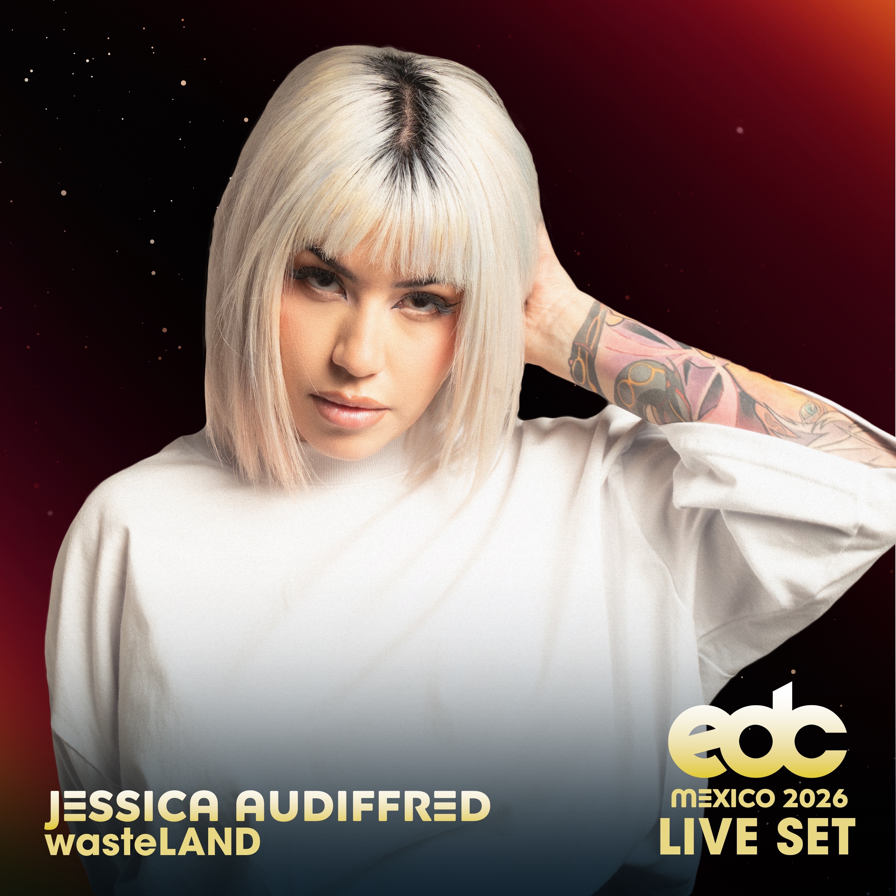 Jessica Audiffred at EDC Mexico 2026: Wasteland Stage (DJ Mix) album cover