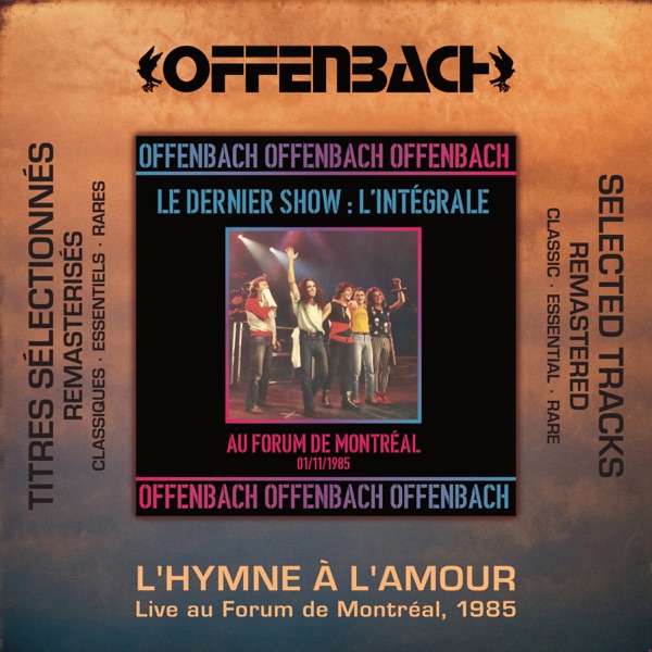 L'hymne à l'amour (Live au Forum de Montréal, 1985 / remasterisé 2025) - Single album cover