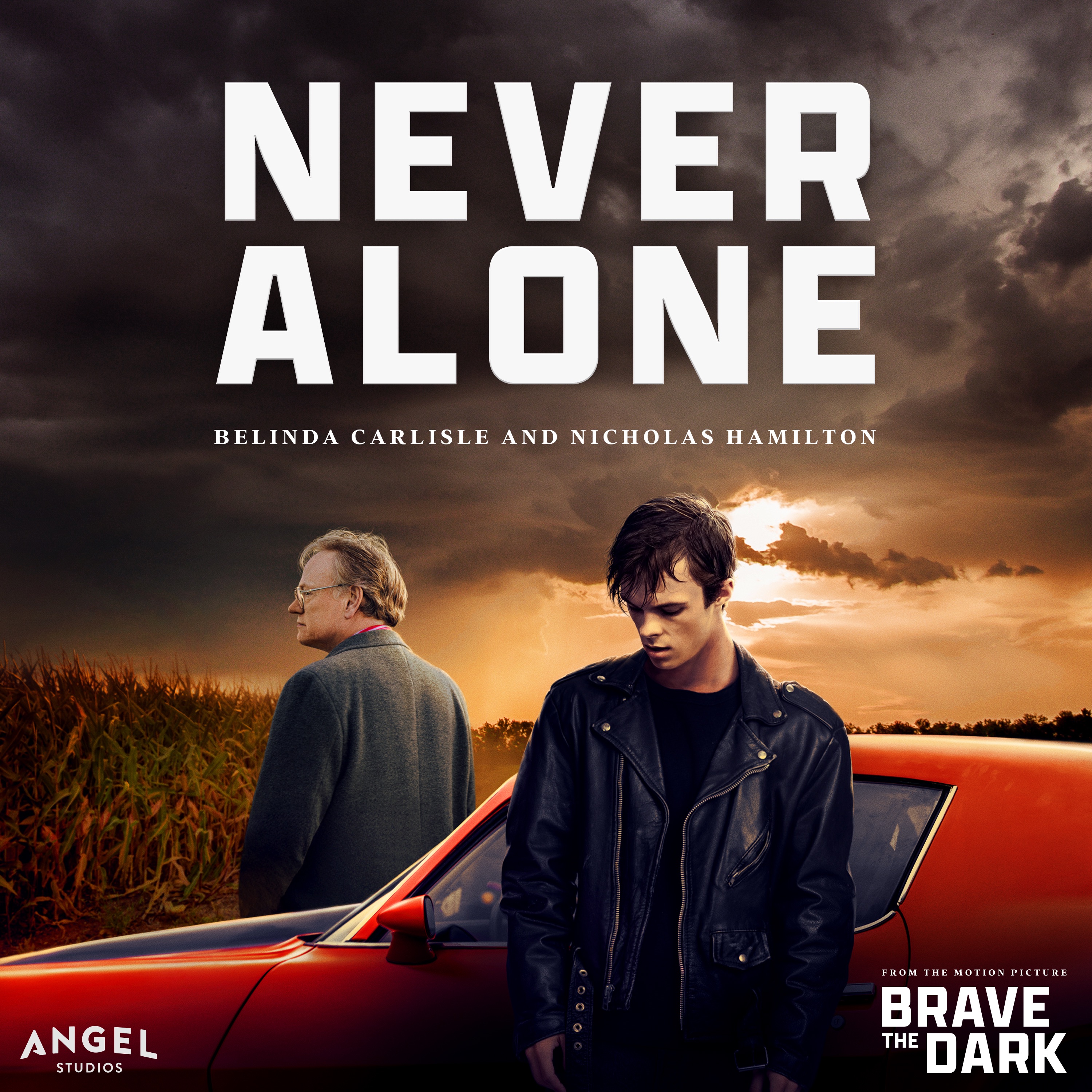 Never Alone (from "Brave The Dark") - Single album cover