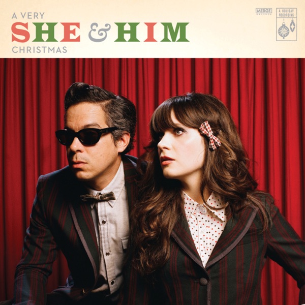 A Very She & Him Christmas album cover