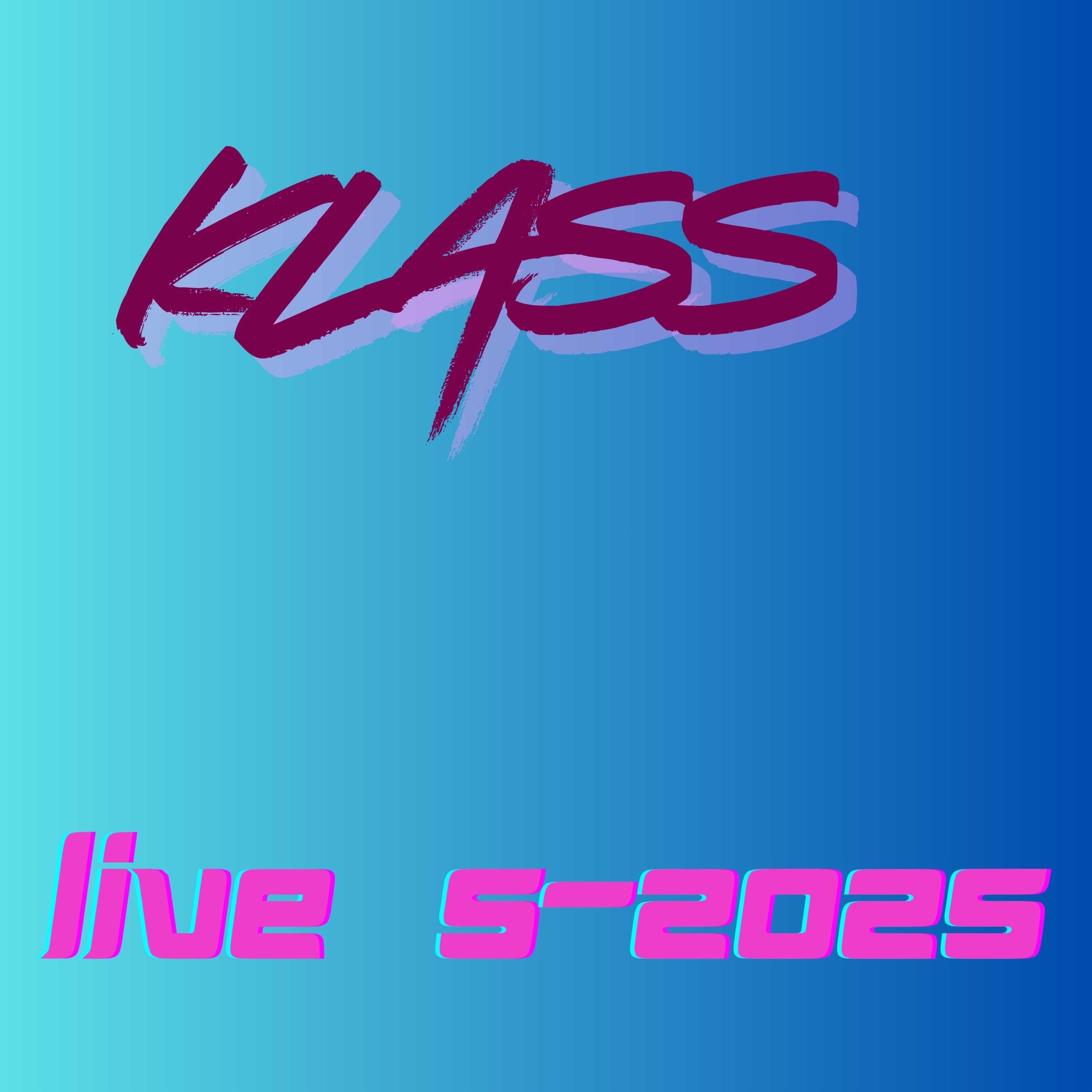 KLASS " Live 5-2025 " album cover