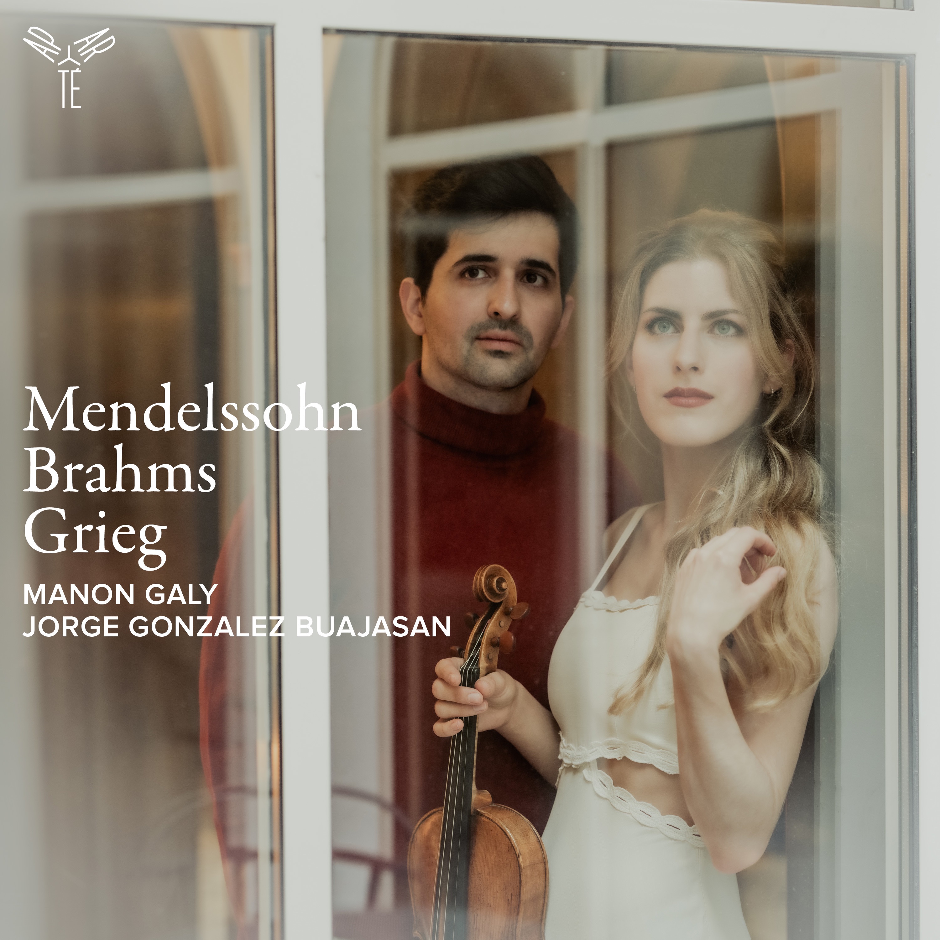 Mendelssohn, Brahms & Grieg: Violin Sonatas album cover