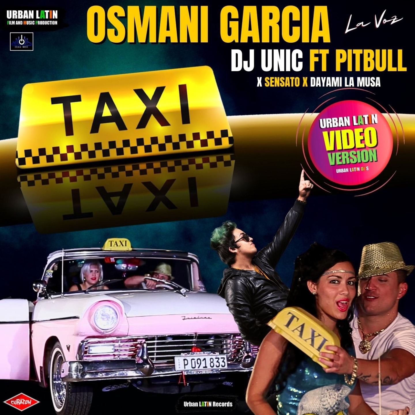 El Taxi (feat. Pitbull & Sensato) - Single album cover
