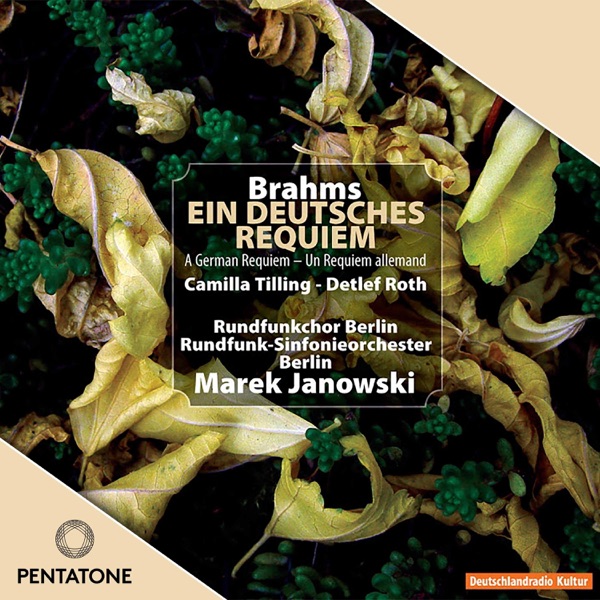Brahms: Ein deutsches Requiem album cover
