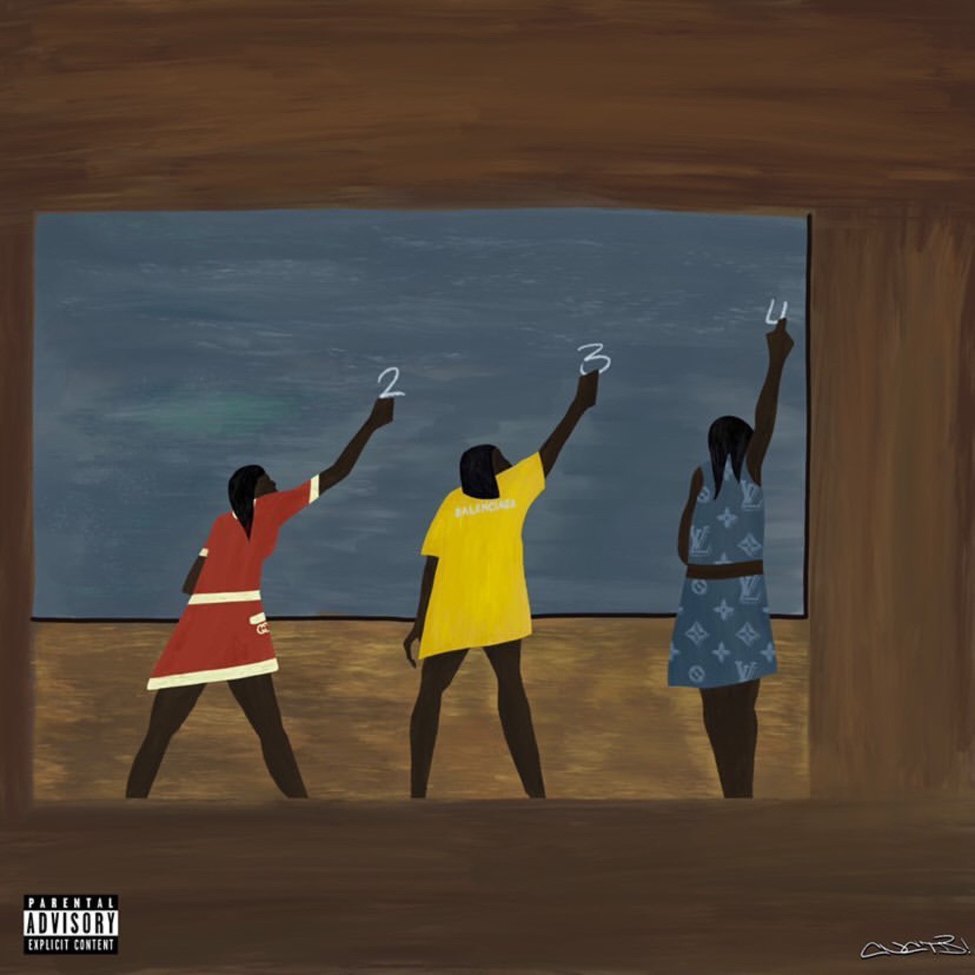 Don't Look At Numbers (feat. Brent Faiyaz) [Remix] - Single album cover