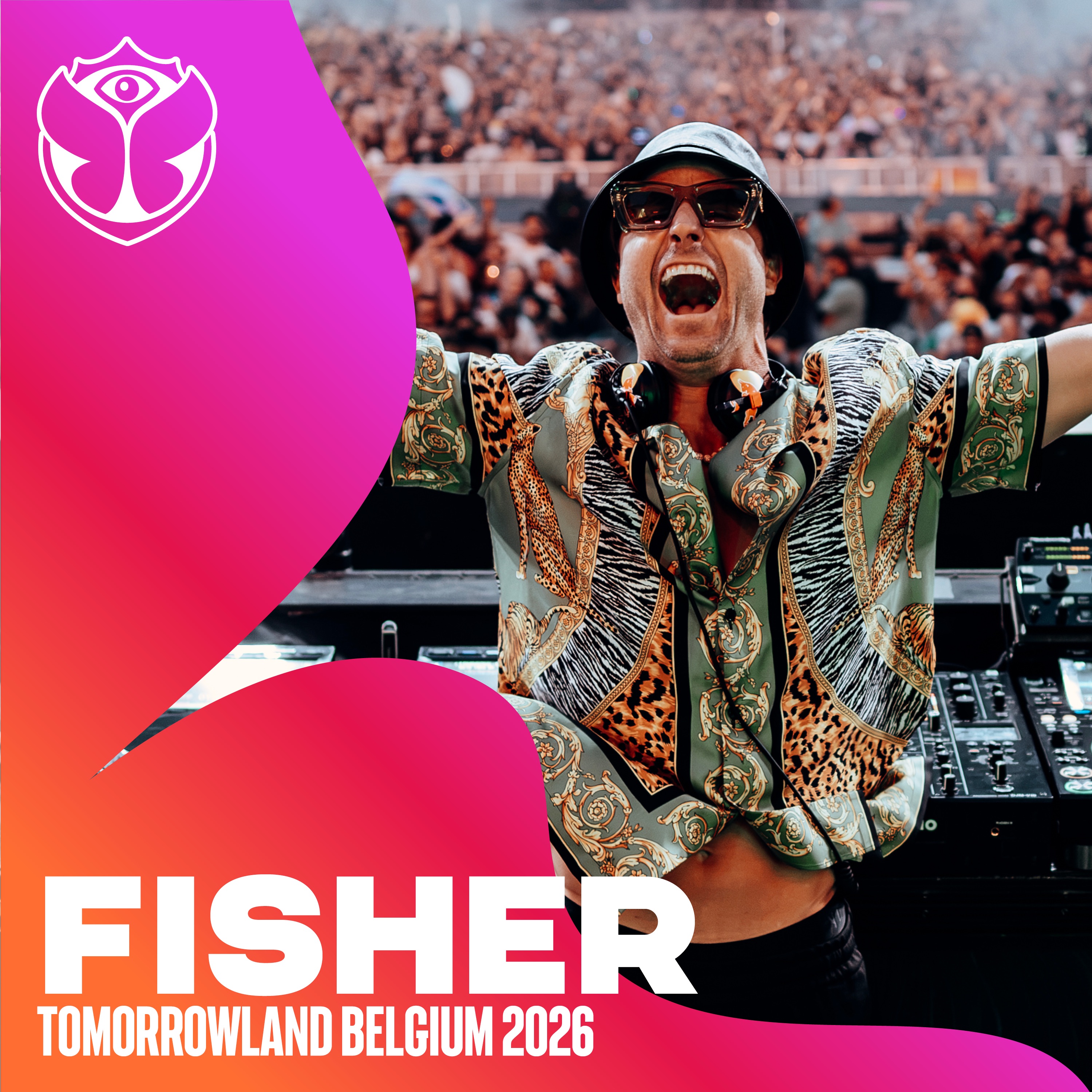 Tomorrowland Belgium 2026: FISHER at Mainstage, Weekend 1 (DJ Mix) album cover