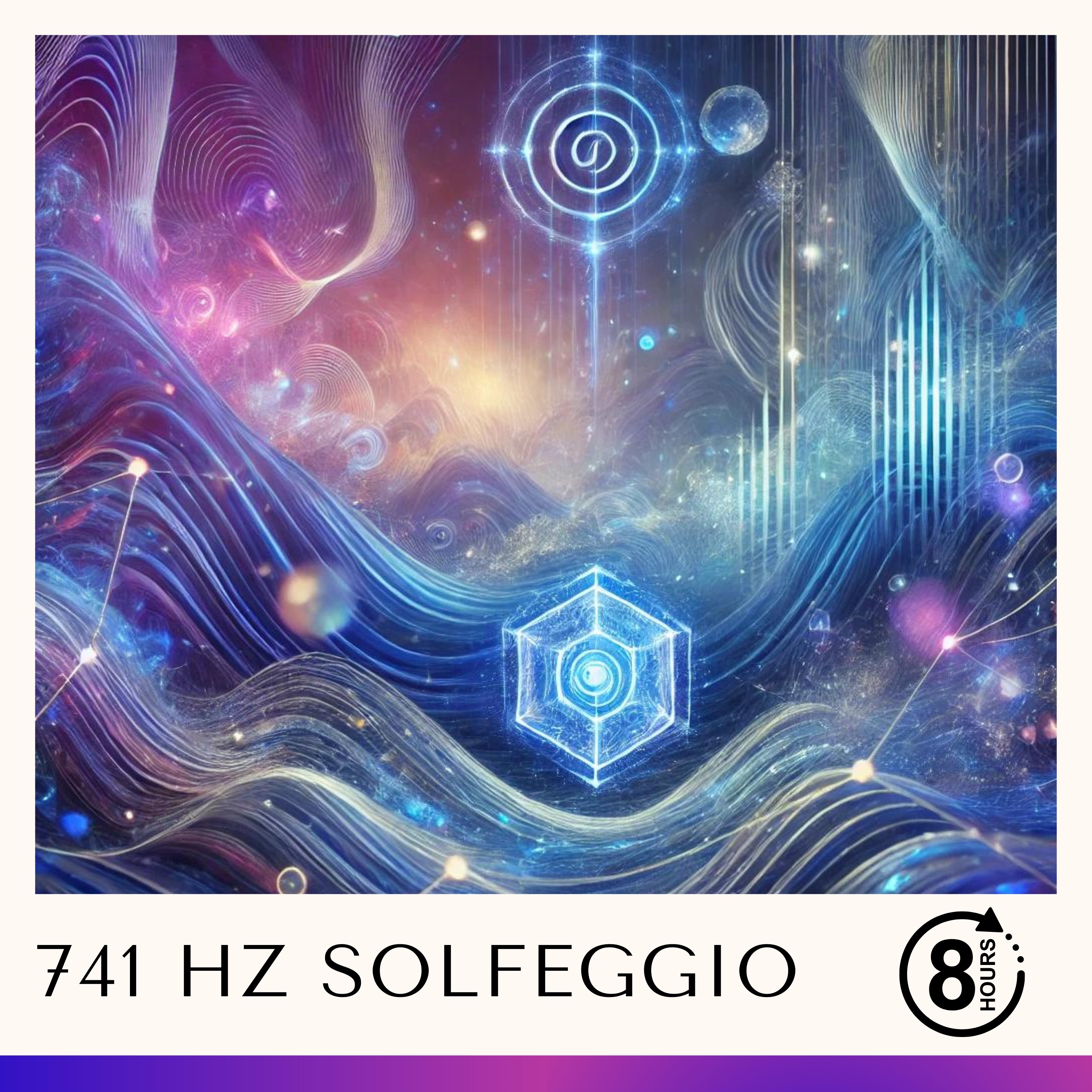 8 Hours of 741 Hz Frequency Music album cover