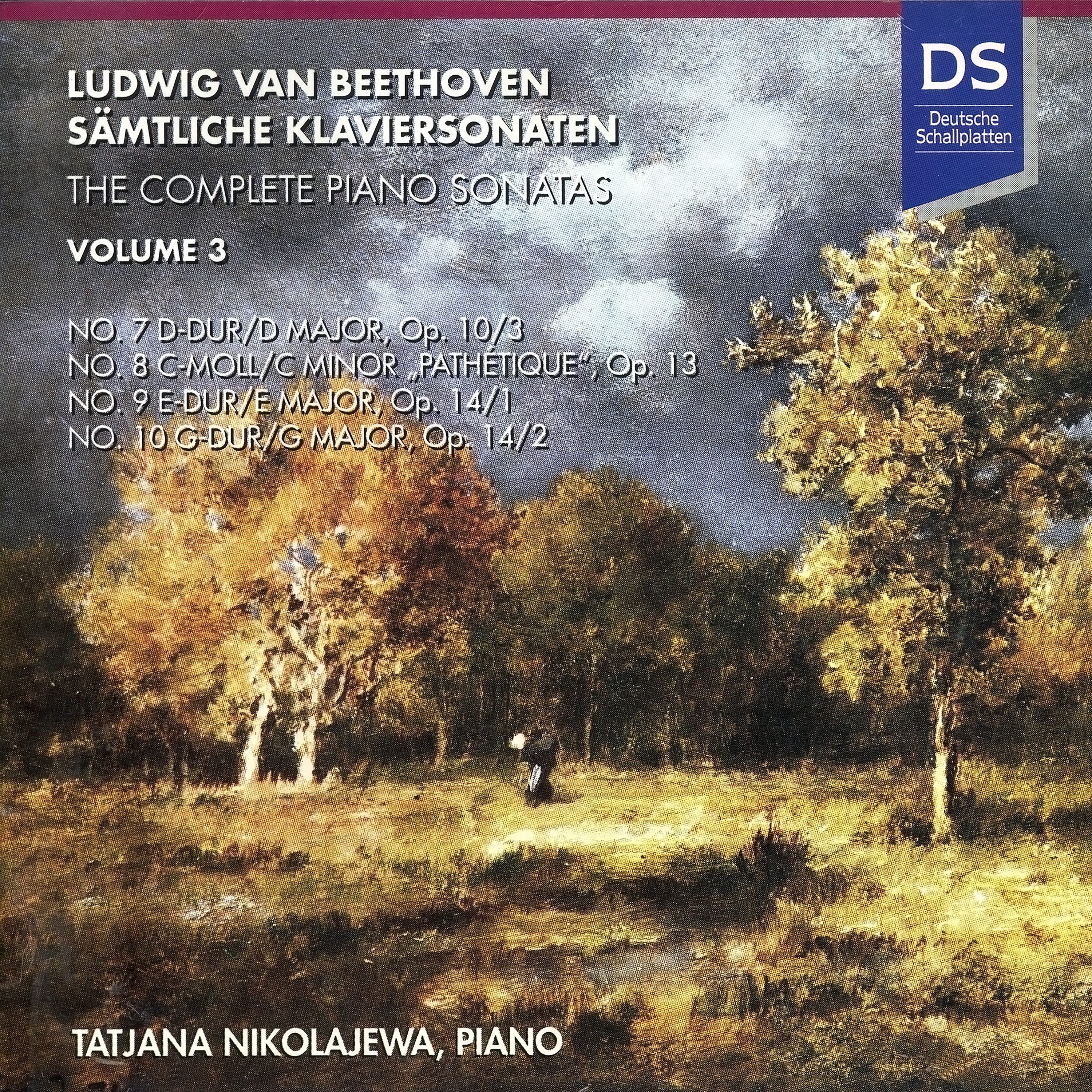 Beethoven: The Complete Piano Sonatas, Vol. 3 album cover