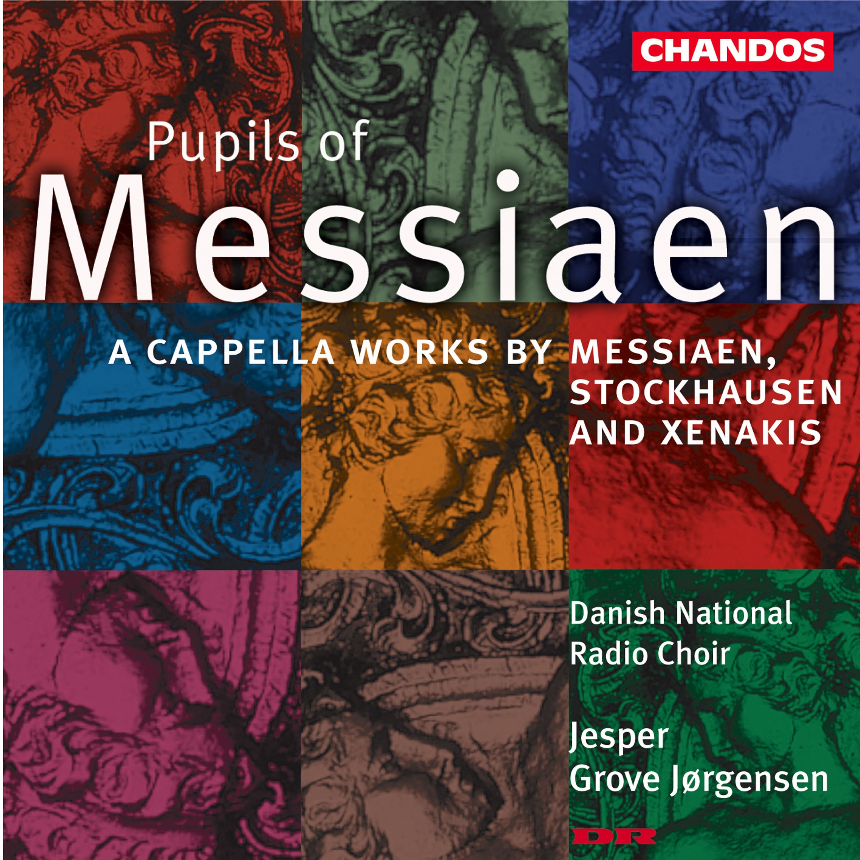 Messiaen: Cinq rechants, O sacrum convivium! - Stockhausen: Chöre für Doris, Chorale - Xenakis: A Hé album cover