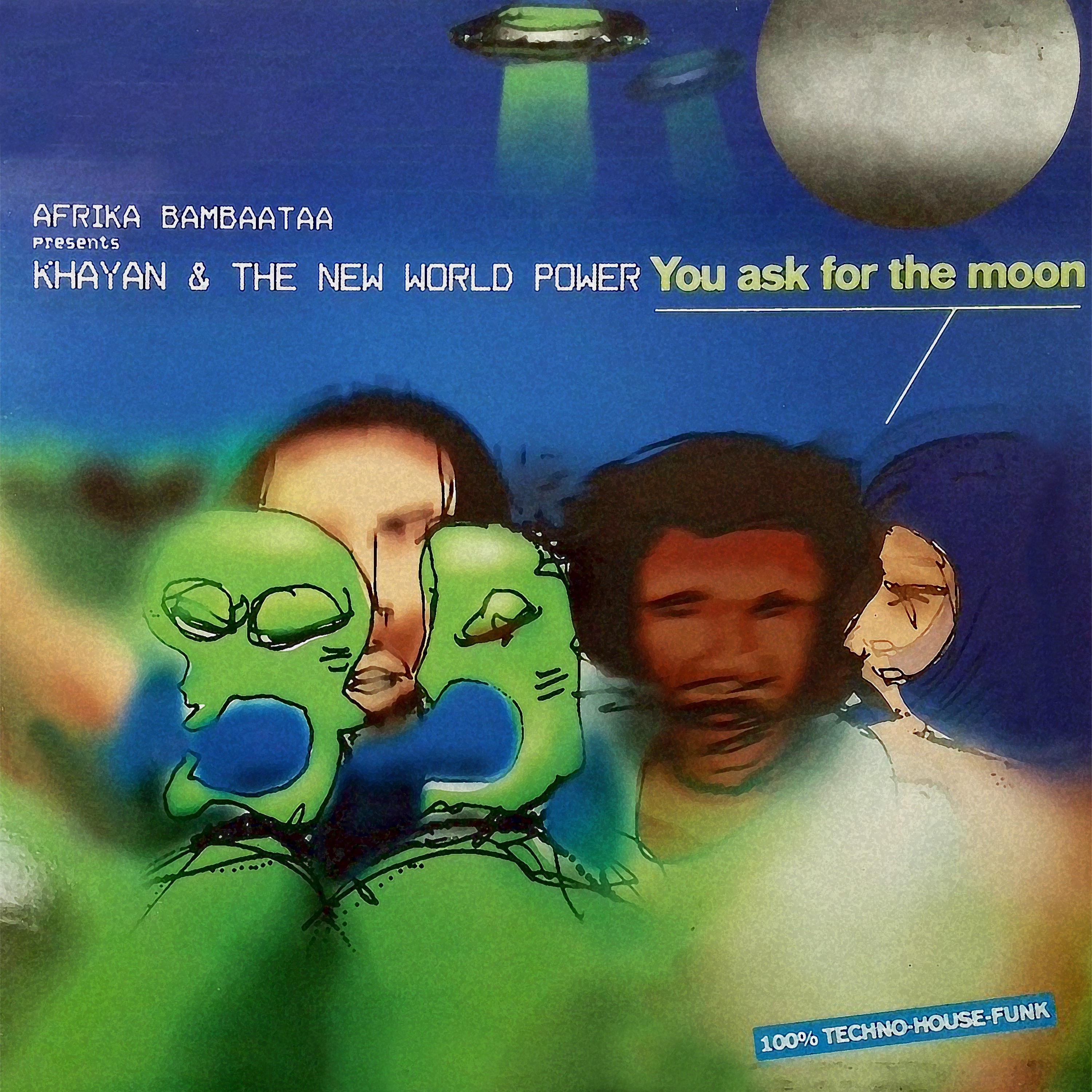 You Ask for the Moon (feat. Afrika Bambaataa) - EP album cover