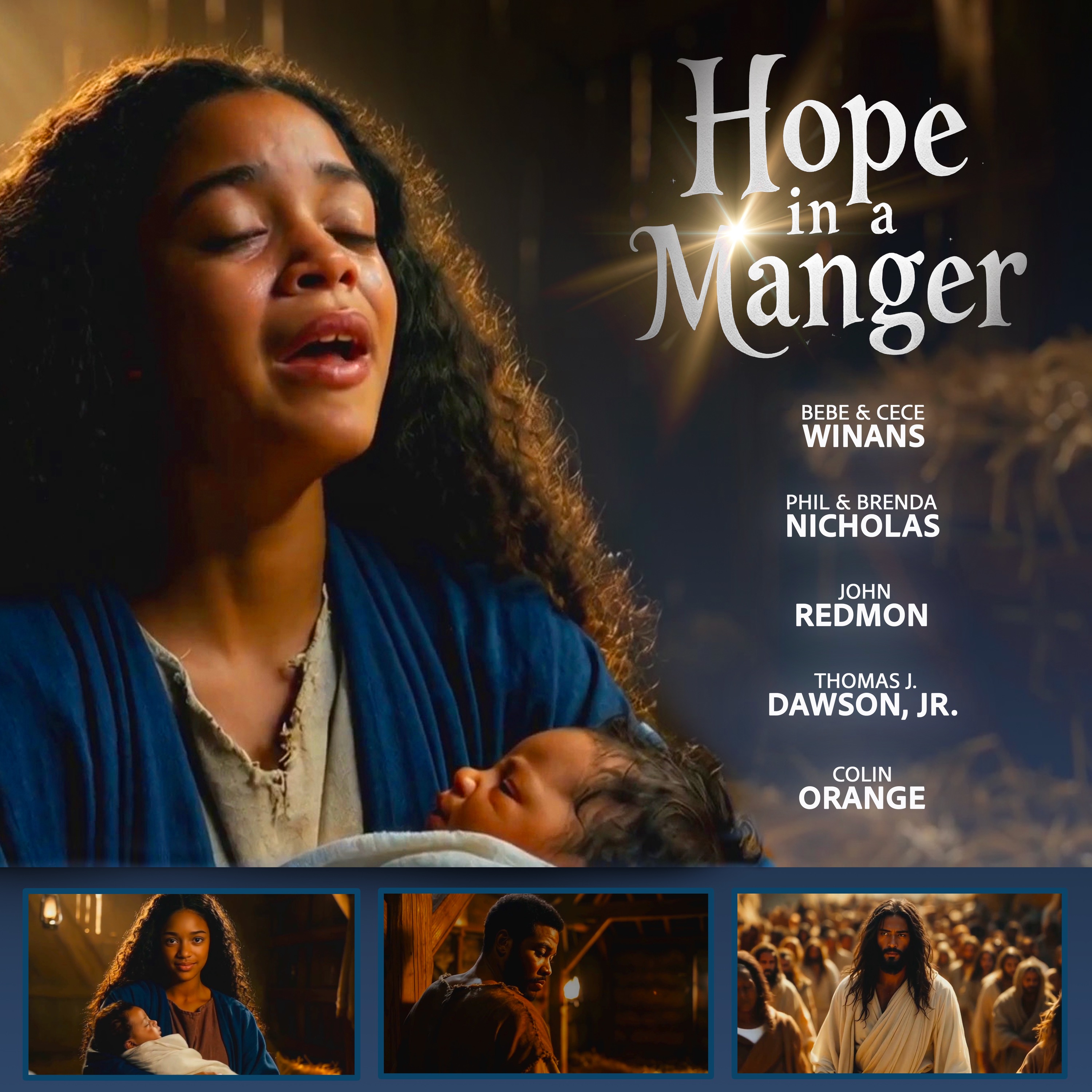 Hope in a Manger (Single) - Single album cover