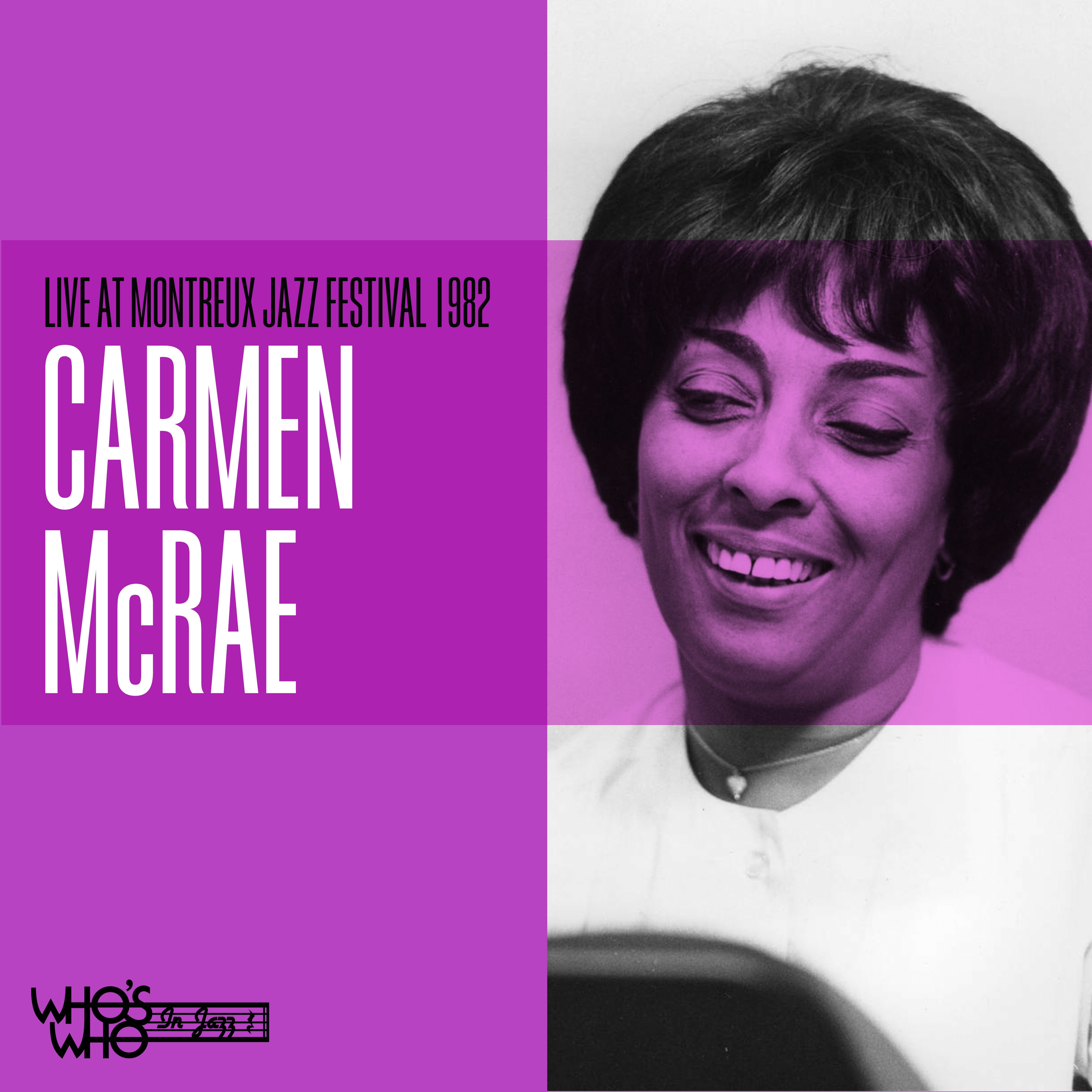 Carmen McRae Live at The Montreux Jazz Festival 1982 album cover