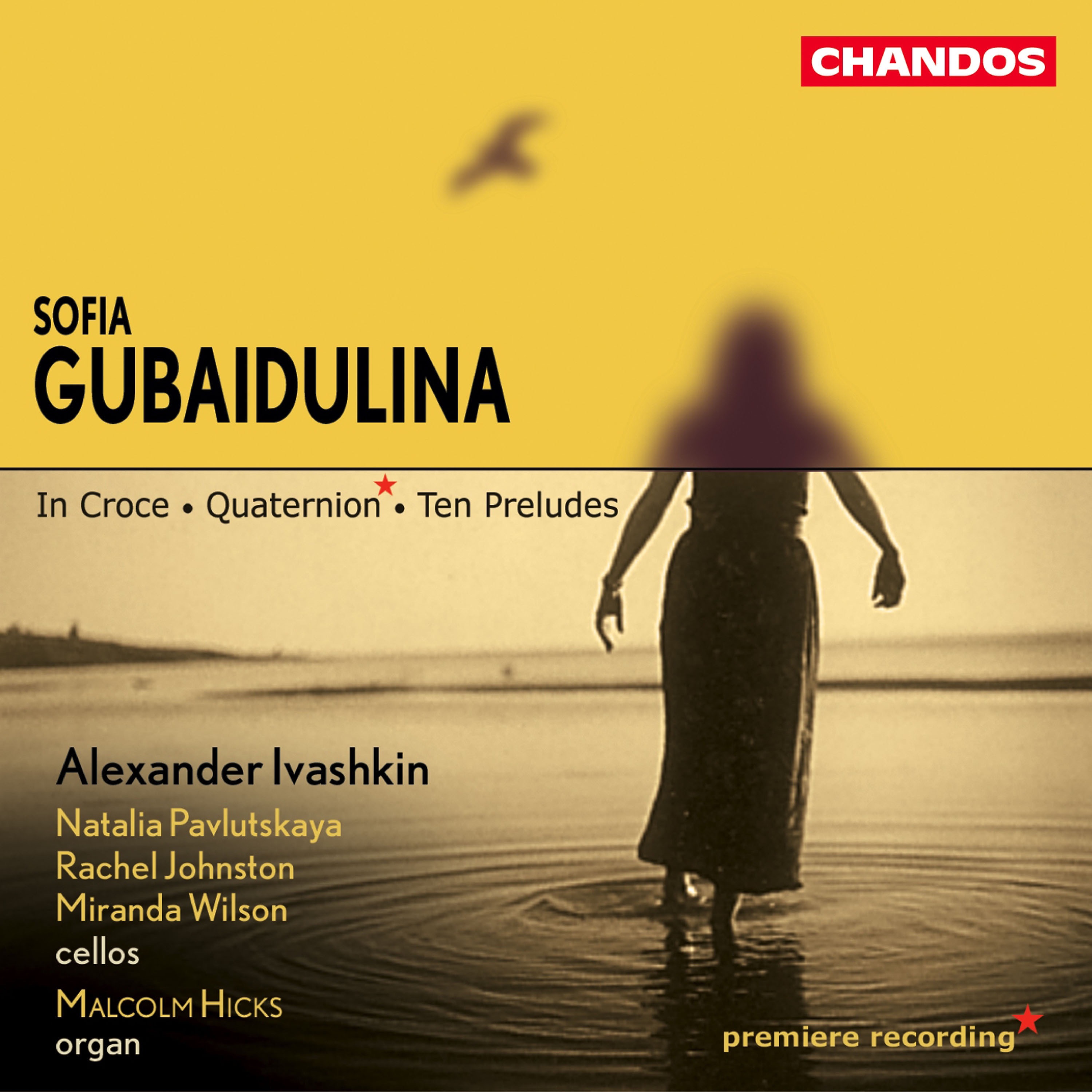 Gubaidulina: in croce, Ten Preludes & Quaternion album cover