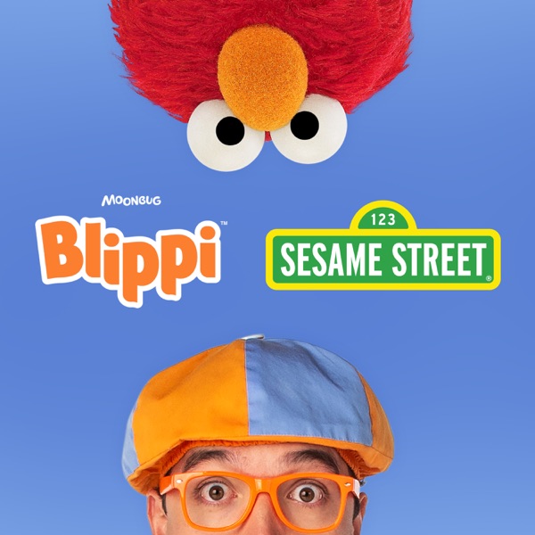 Blippi's Party with Sesame Street - Single album cover