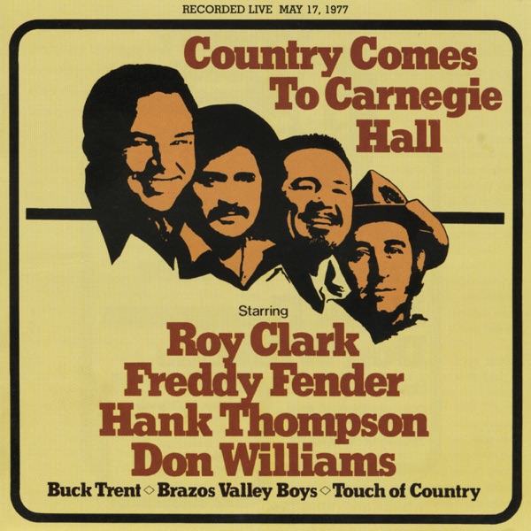 Country Comes To Carnegie Hall (Live At Carnegie Hall, New York / 1977) album cover