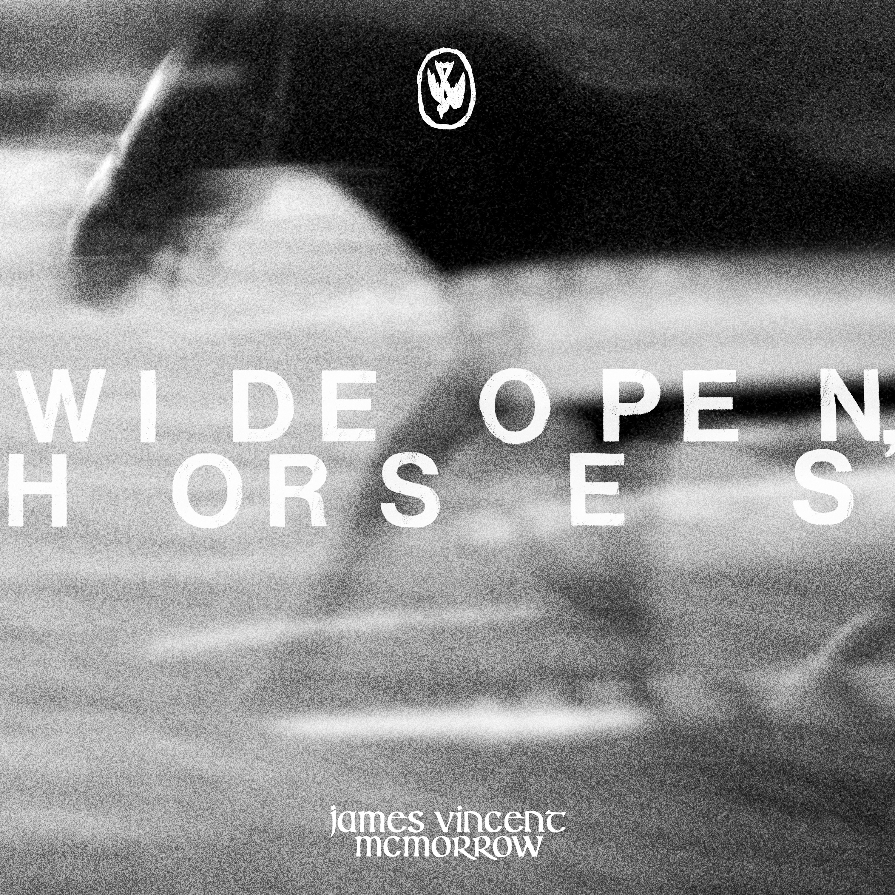 Wide open, horses album cover