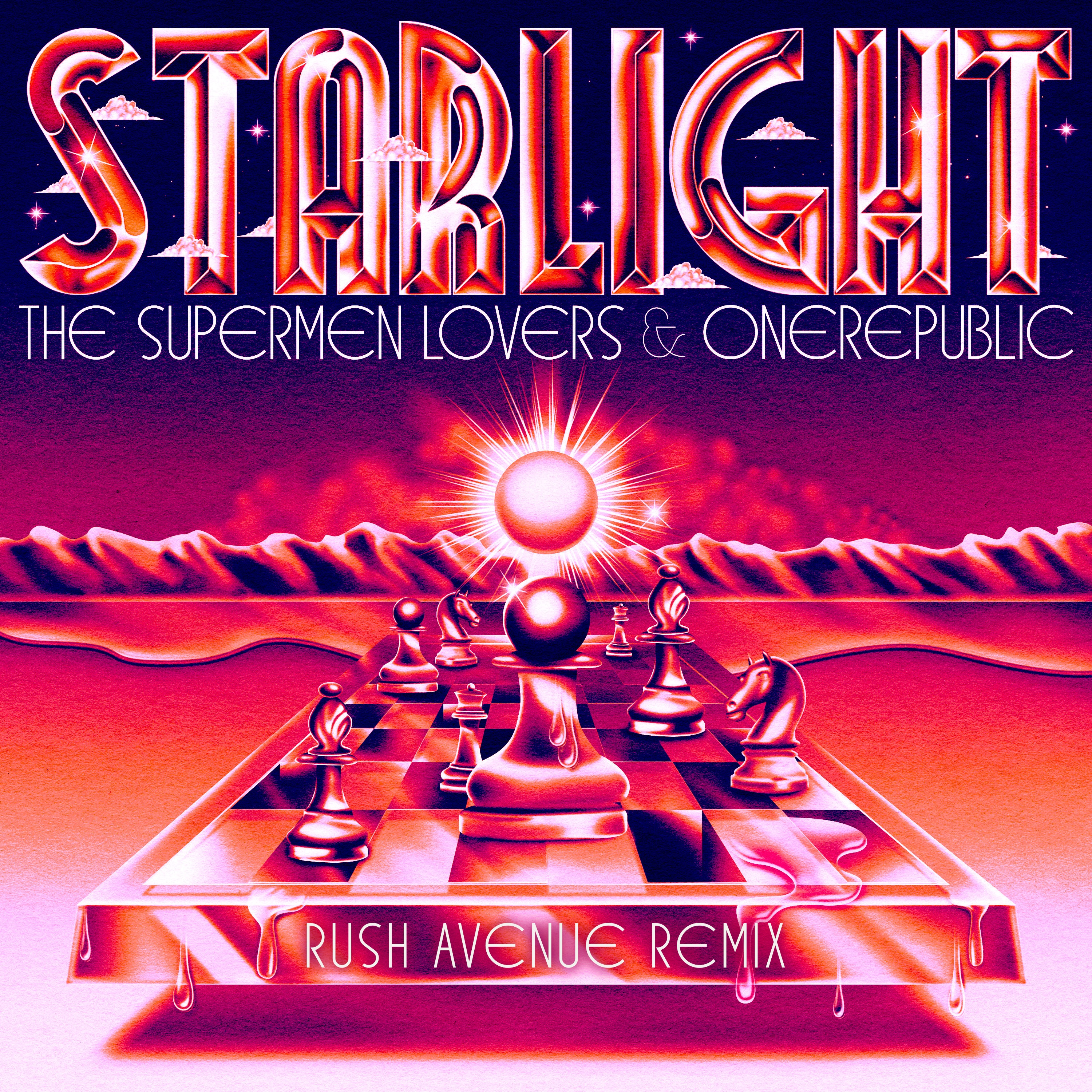 Starlight (The Fame) [Rush Avenue Remix] - Single album cover