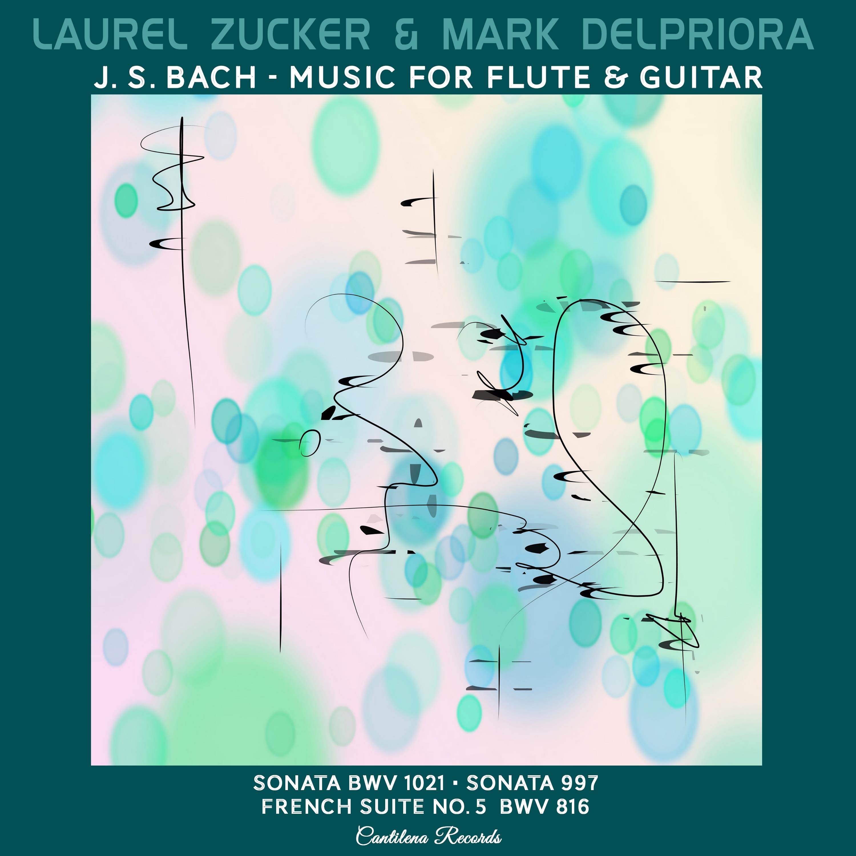 J S Bach: Music for Flute and Guitar album cover