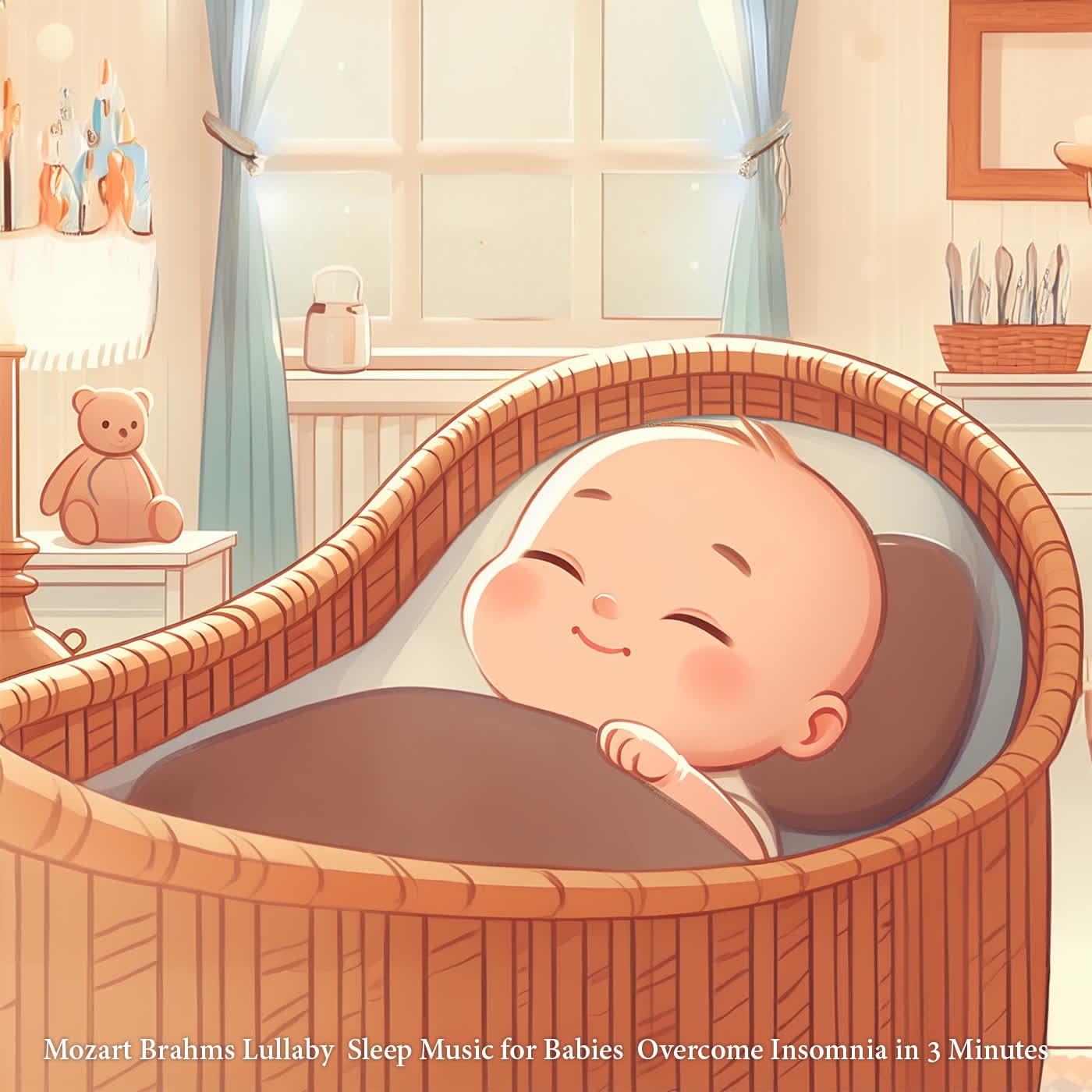 Mozart And Brahms: Lullaby  Sleep Music For Babies  Overcome Insomnia In 3 Minutes - EP album cover