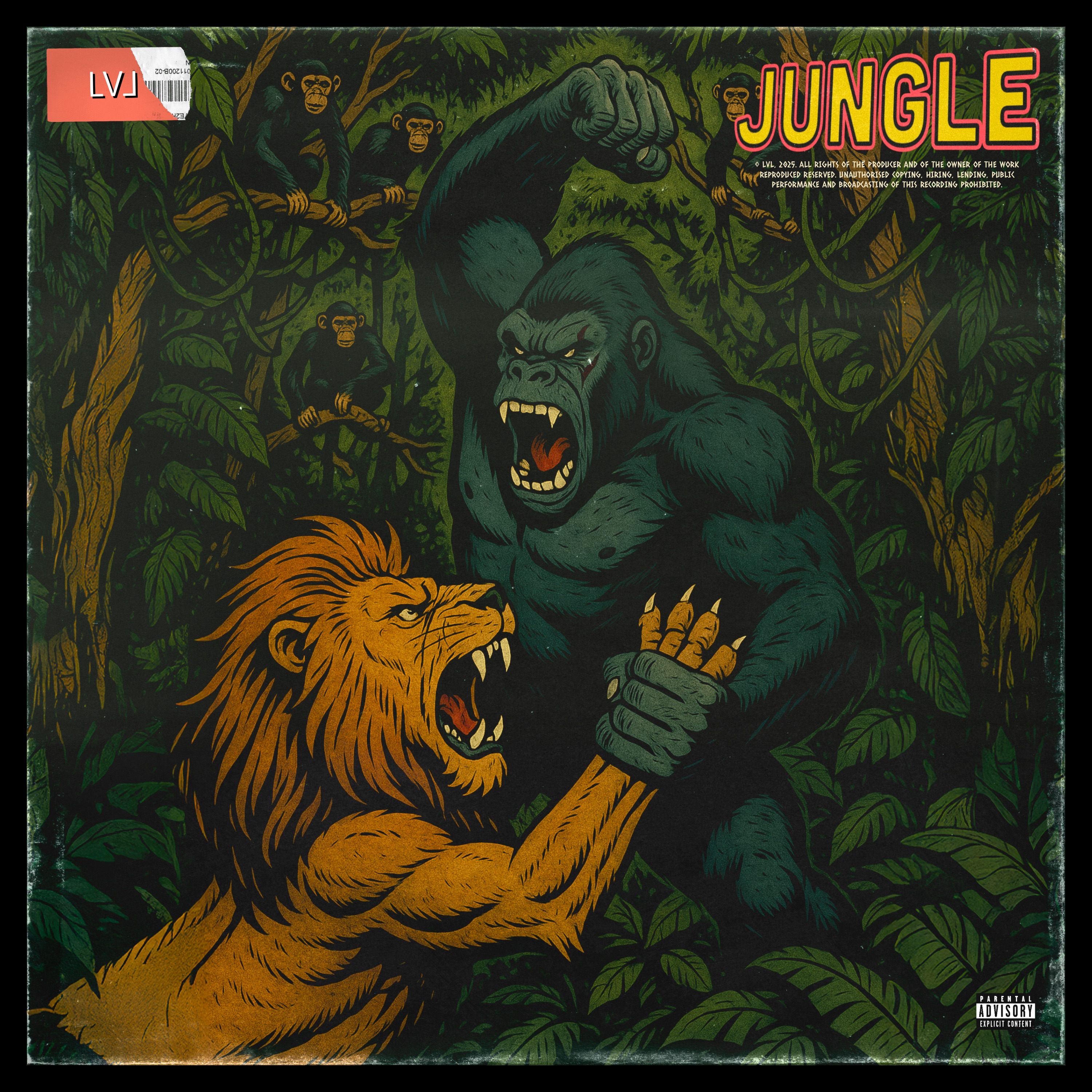 jungle - Single album cover