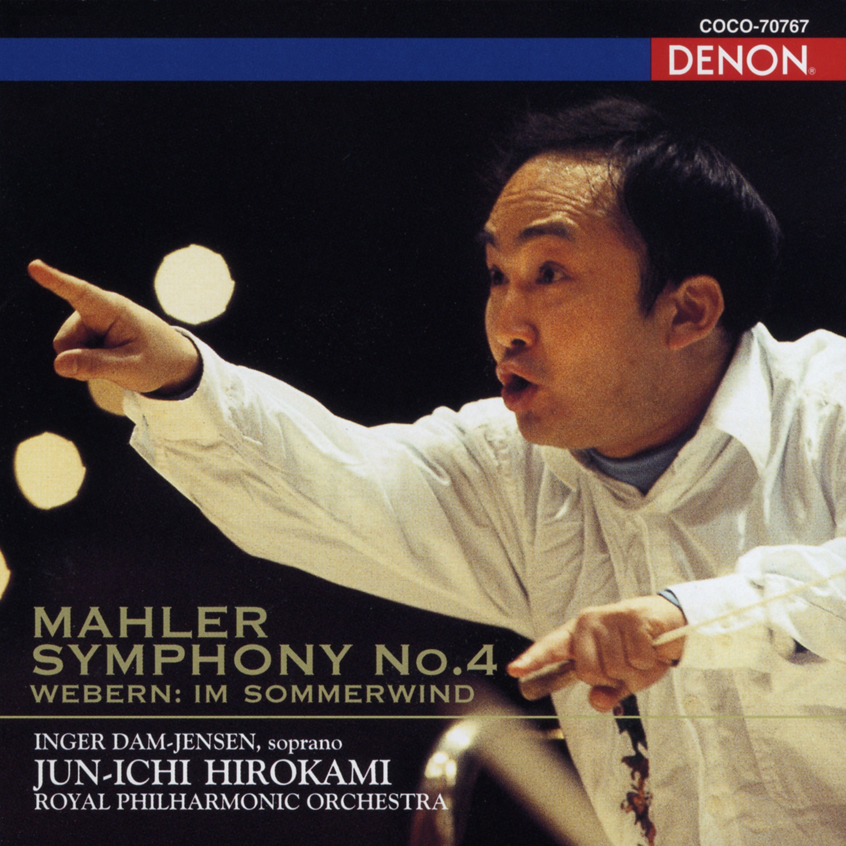 Mahler: Symphony No. 4 – Webern: Im Sommerwind album cover