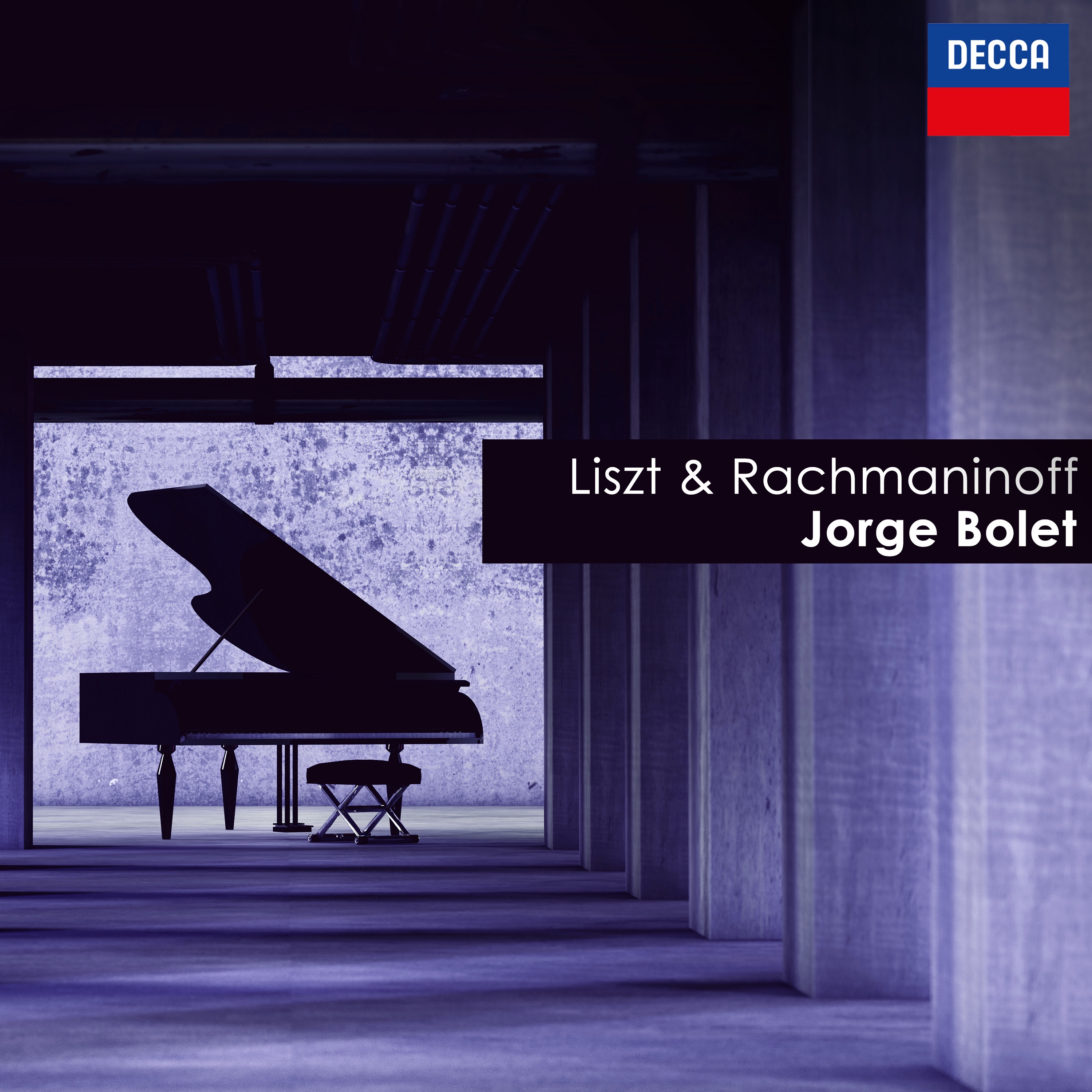 Jorge Bolet plays Liszt & Rachmaninoff album cover