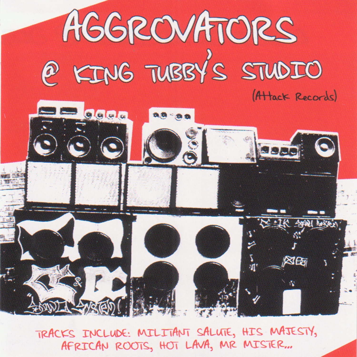 Aggrovators @ King Tubby's Studio album cover